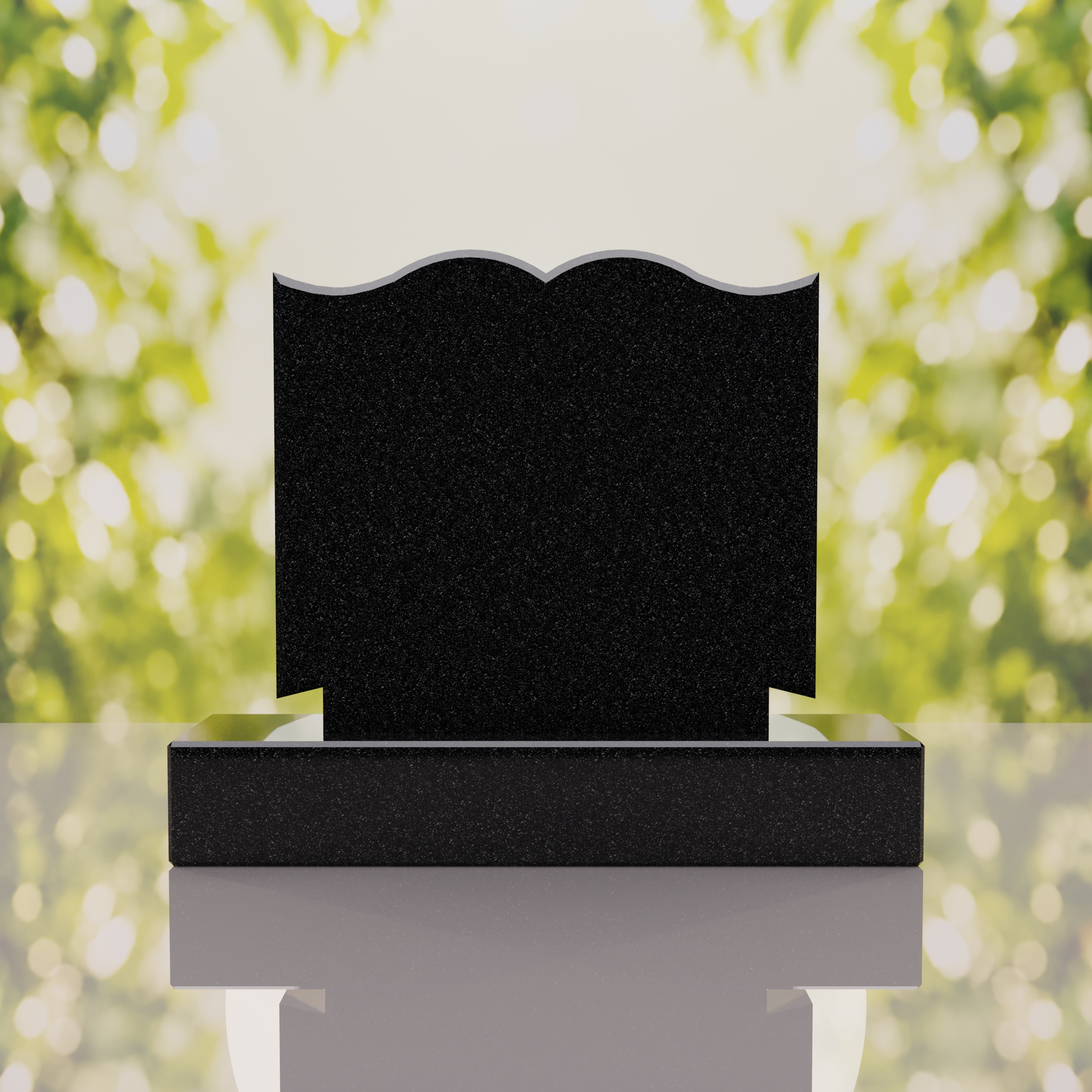 Companion Open Book Shape Granite Headstone thumbnail 11