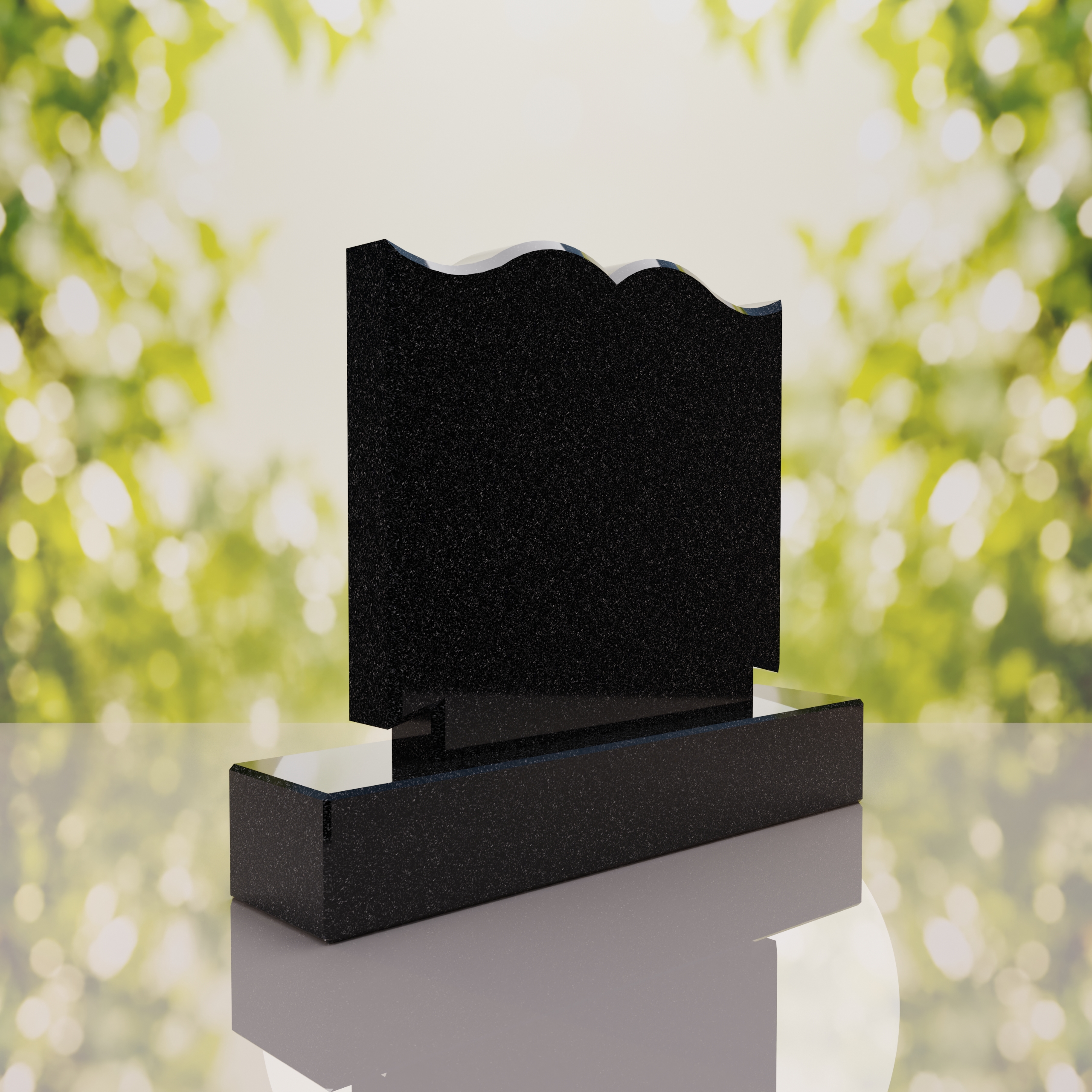 Companion Open Book Shape Granite Headstone thumbnail 10