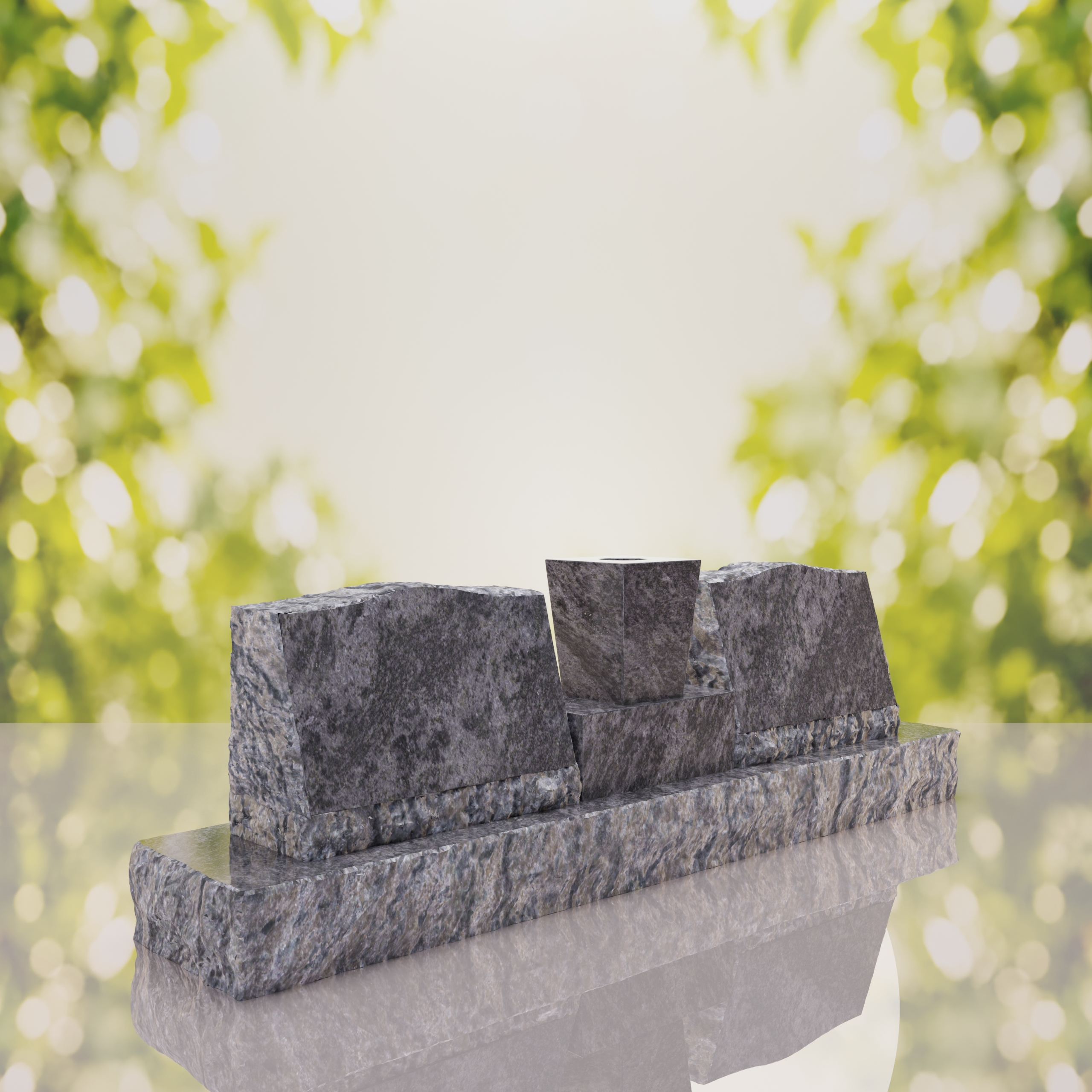 Slant Companion Headstone thumbnail 10