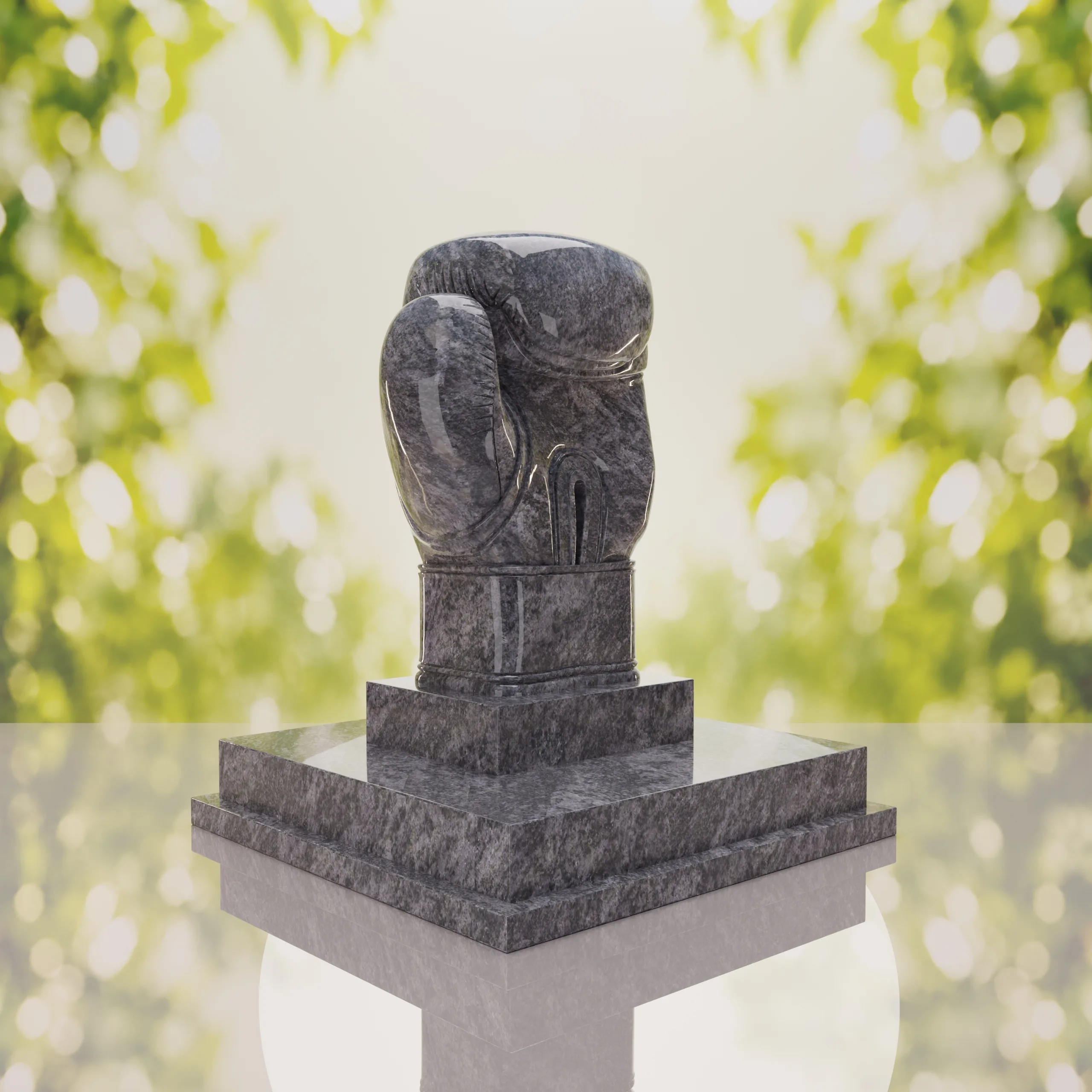 Boxing Glove Headstone thumbnail 2