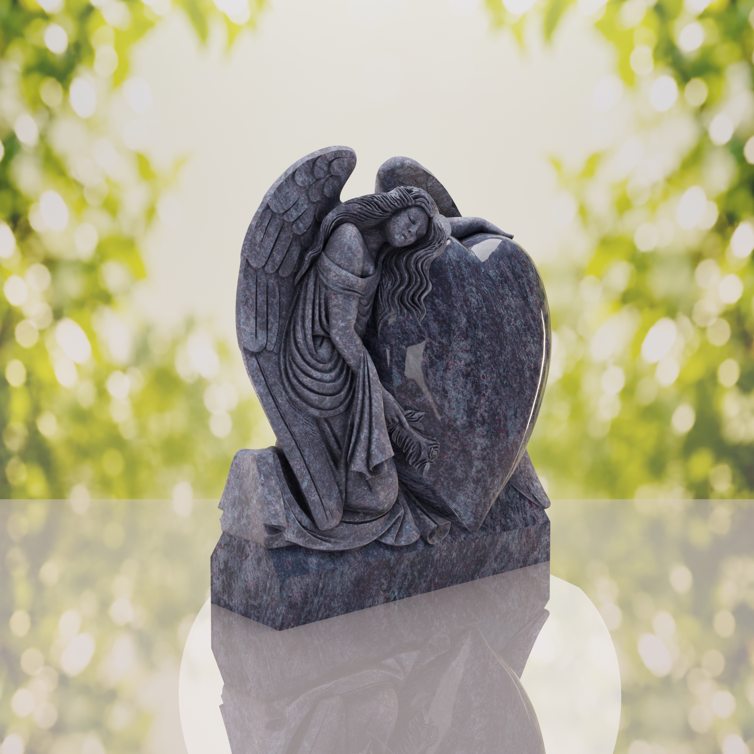 Guardian Angel Heart Memorial thumbnail 7