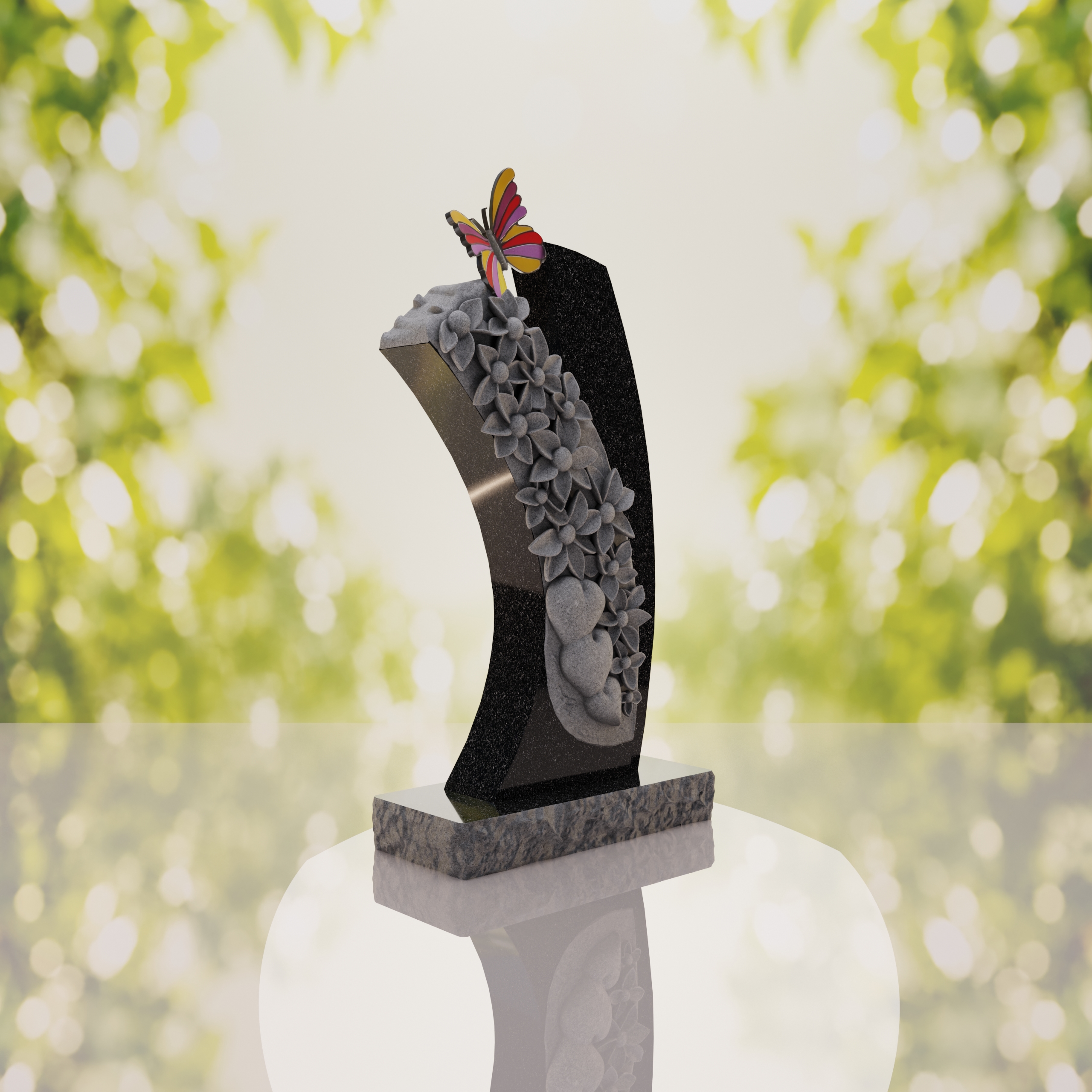 Butterfly Child Headstone thumbnail 10