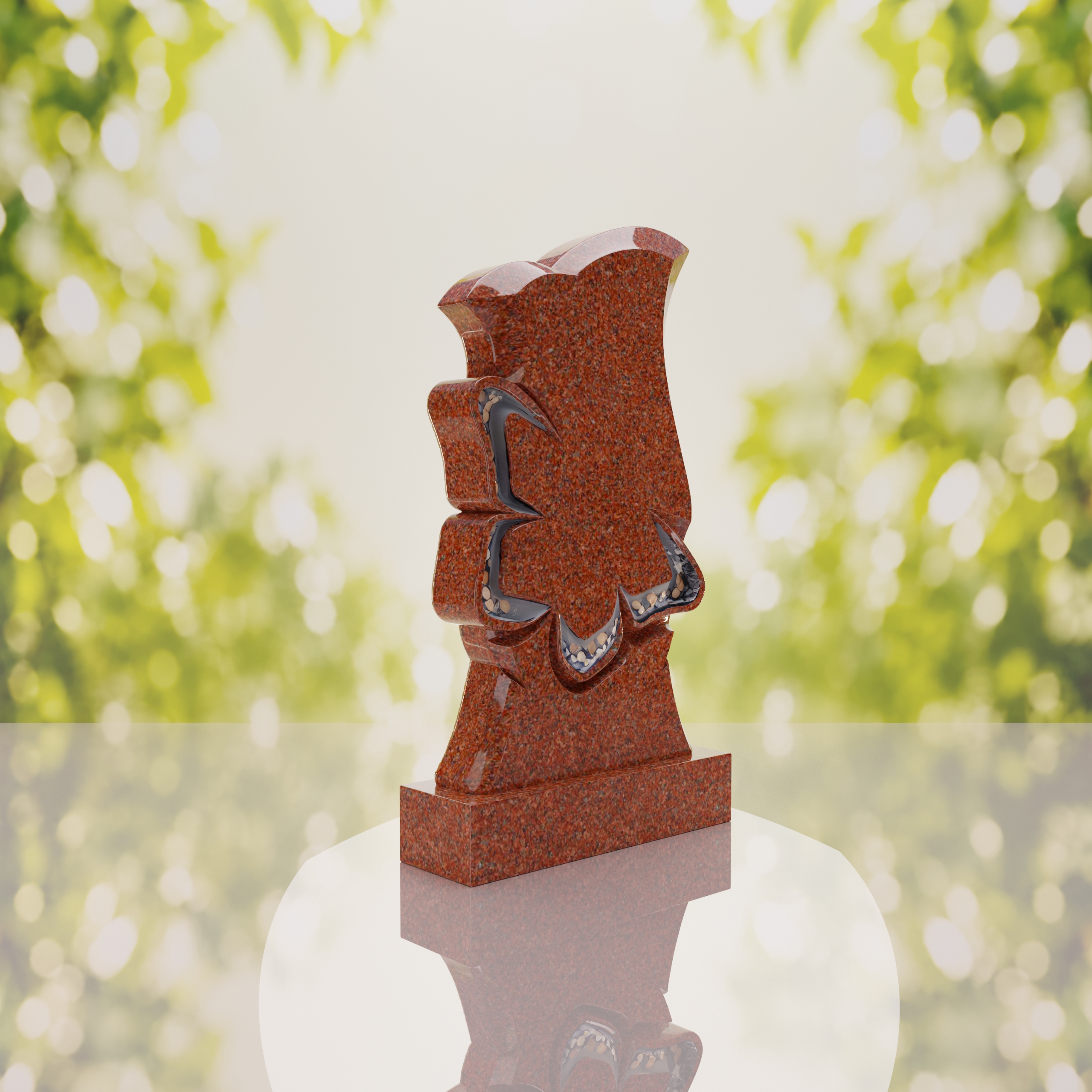 Floral Butterfly Child Headstone thumbnail 13
