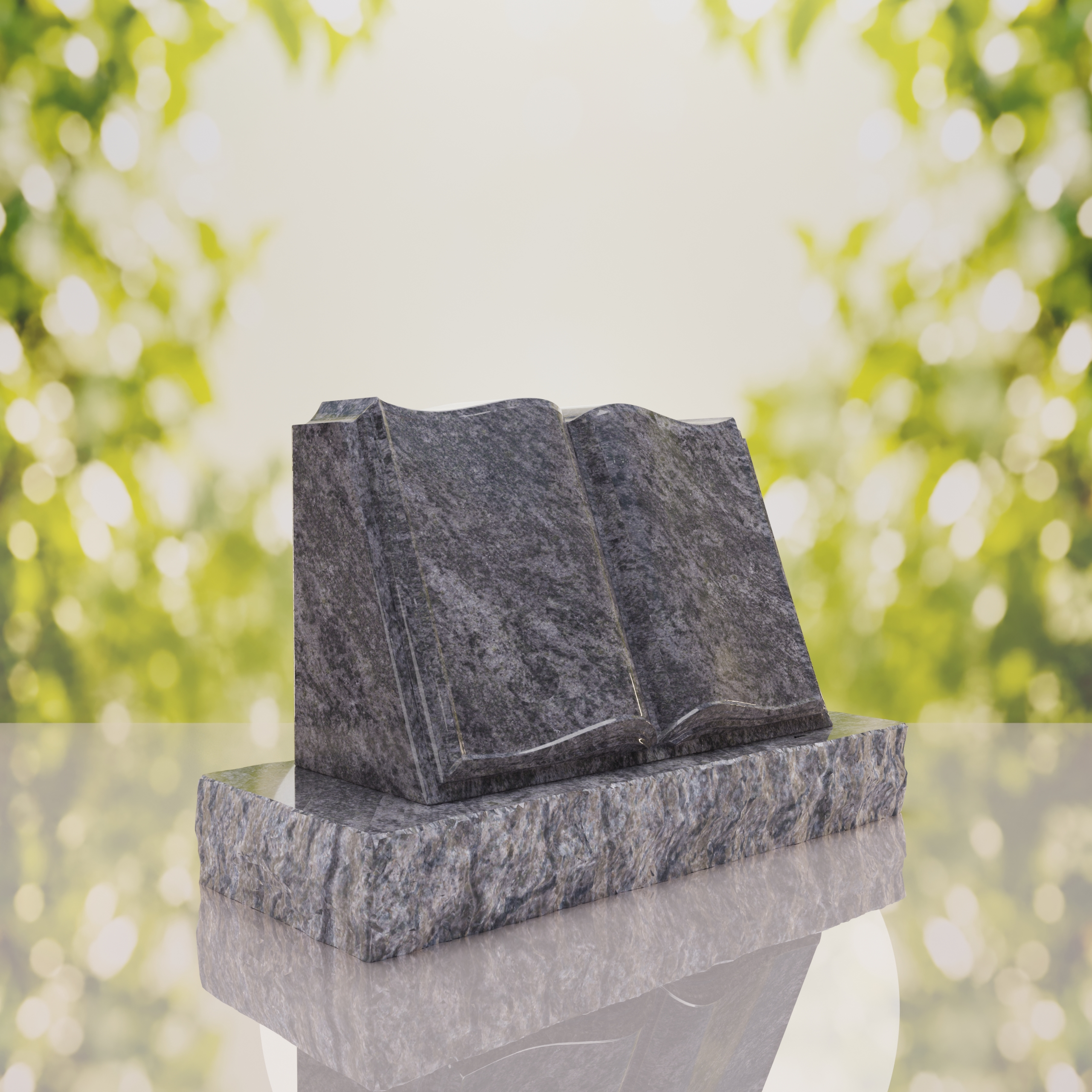 Book Slant Headstone thumbnail 2
