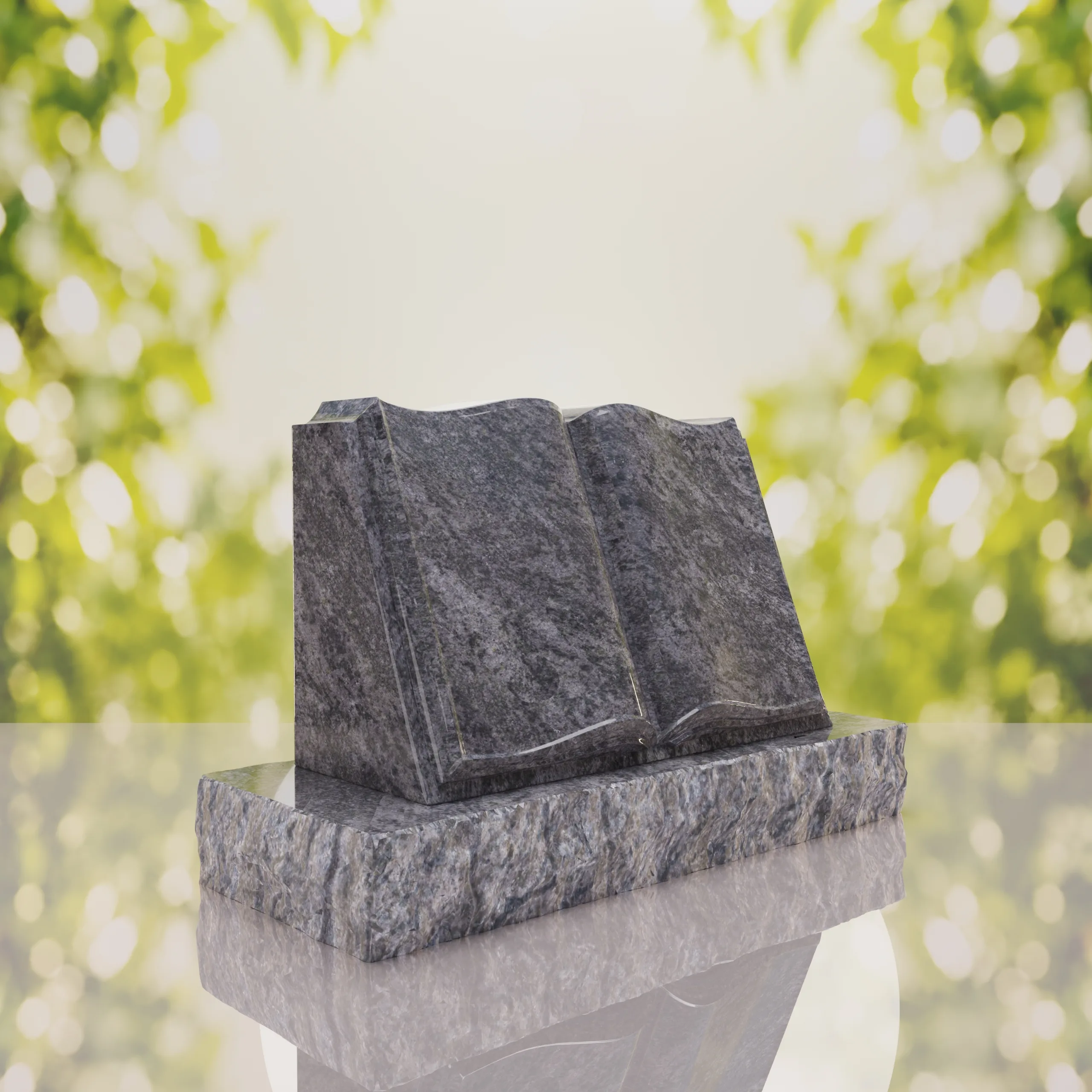 Book Slant Headstone thumbnail 2