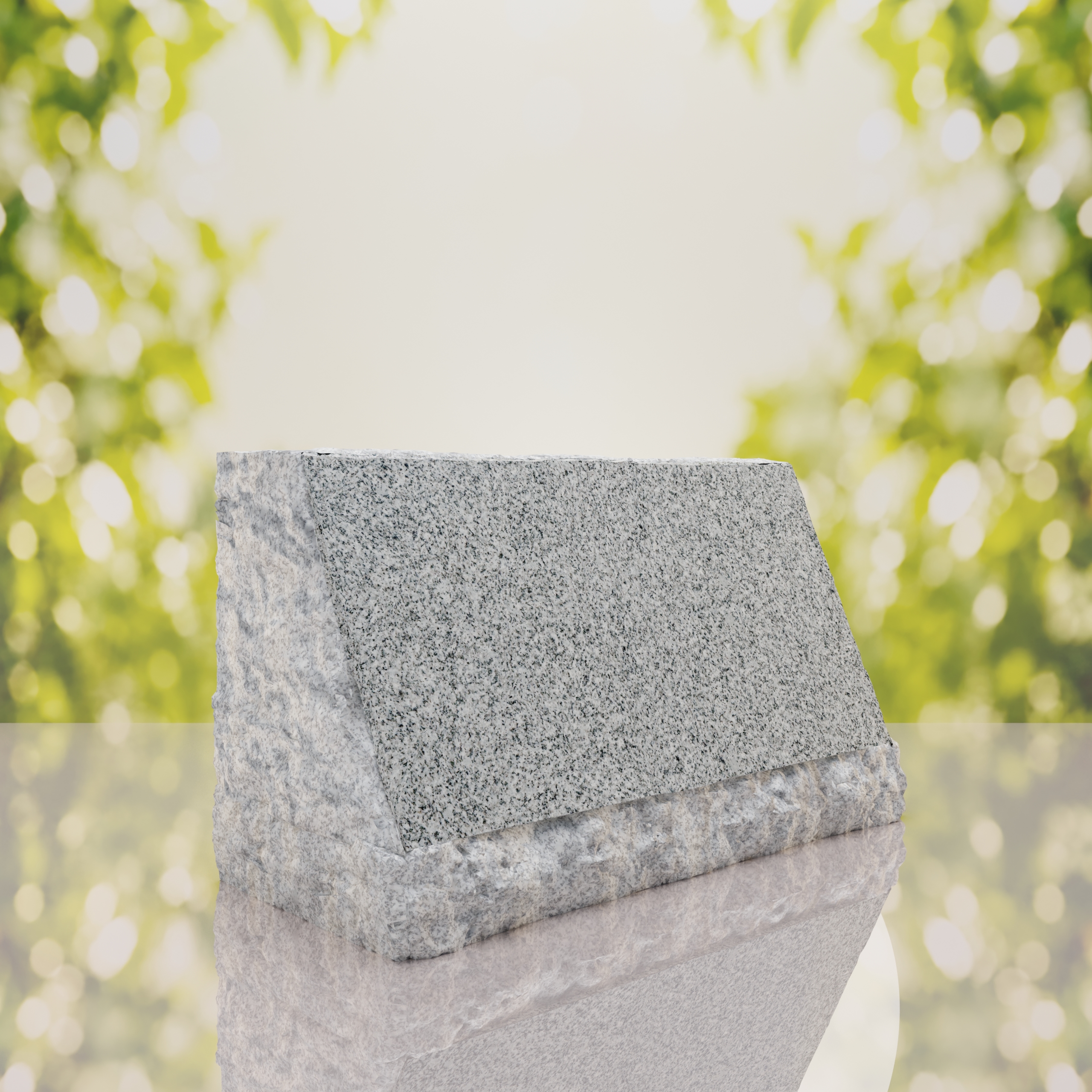 Rustic Slant Headstone thumbnail 8
