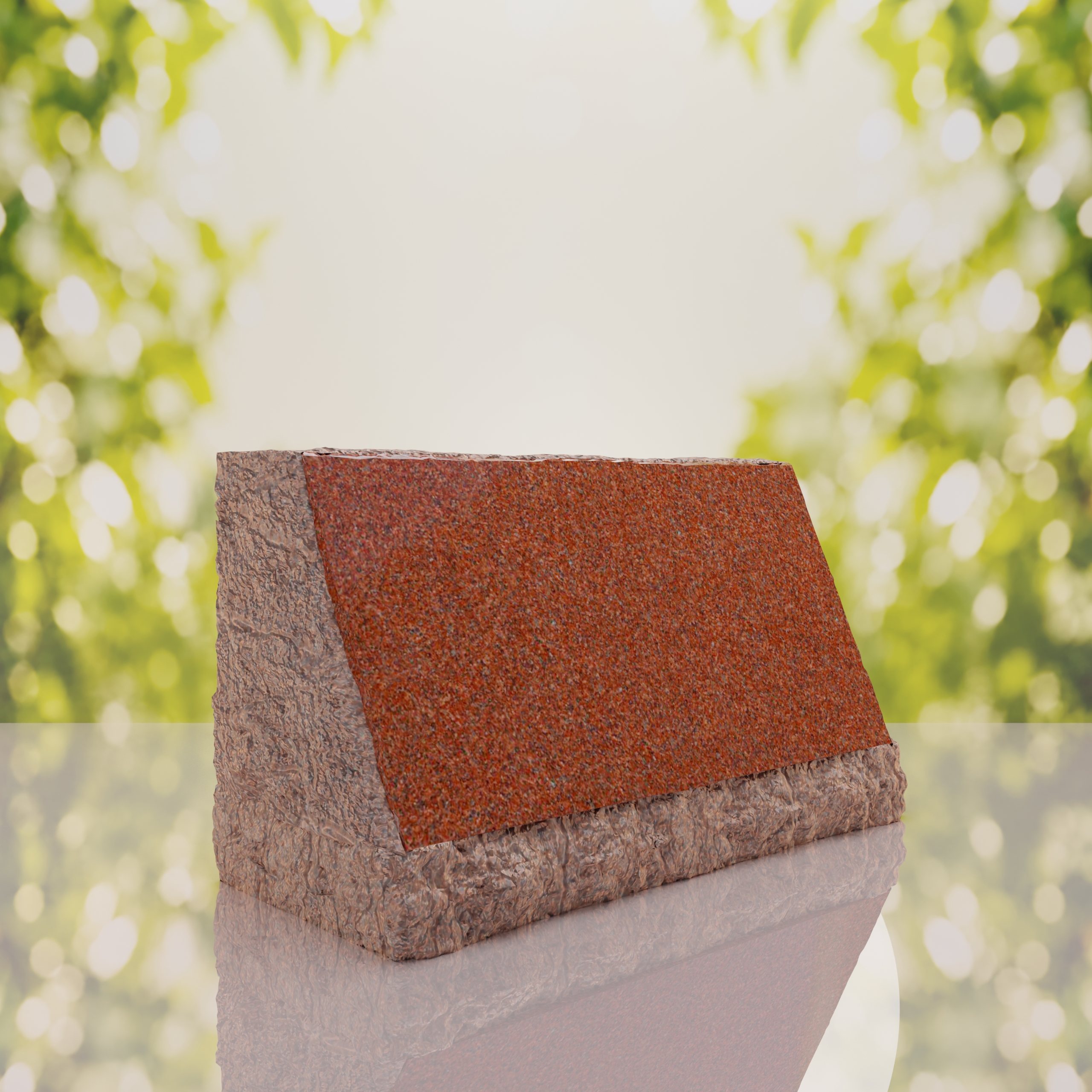 Rustic Slant Headstone thumbnail 14