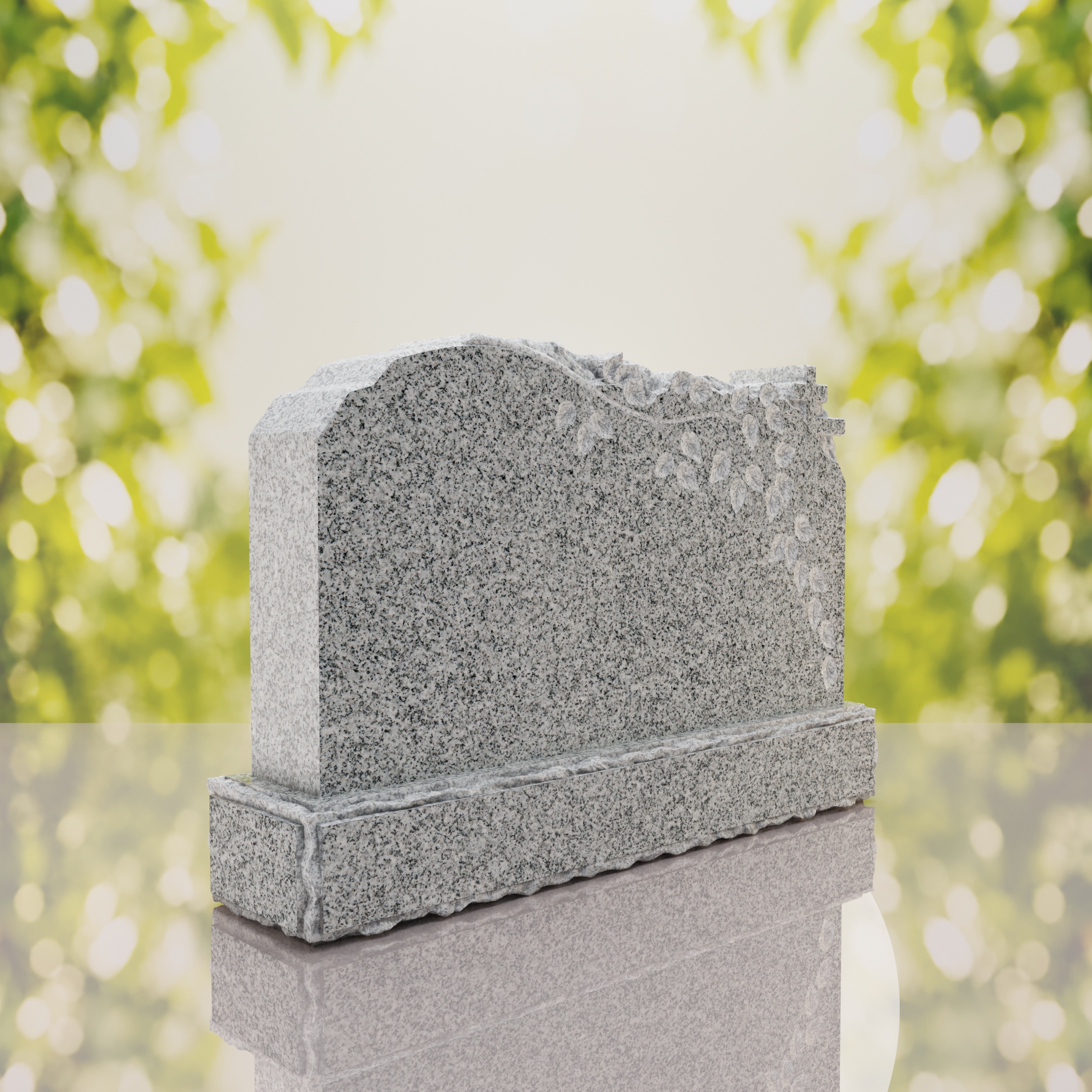 Companion Orthodox Cross Granite Headstone thumbnail 13