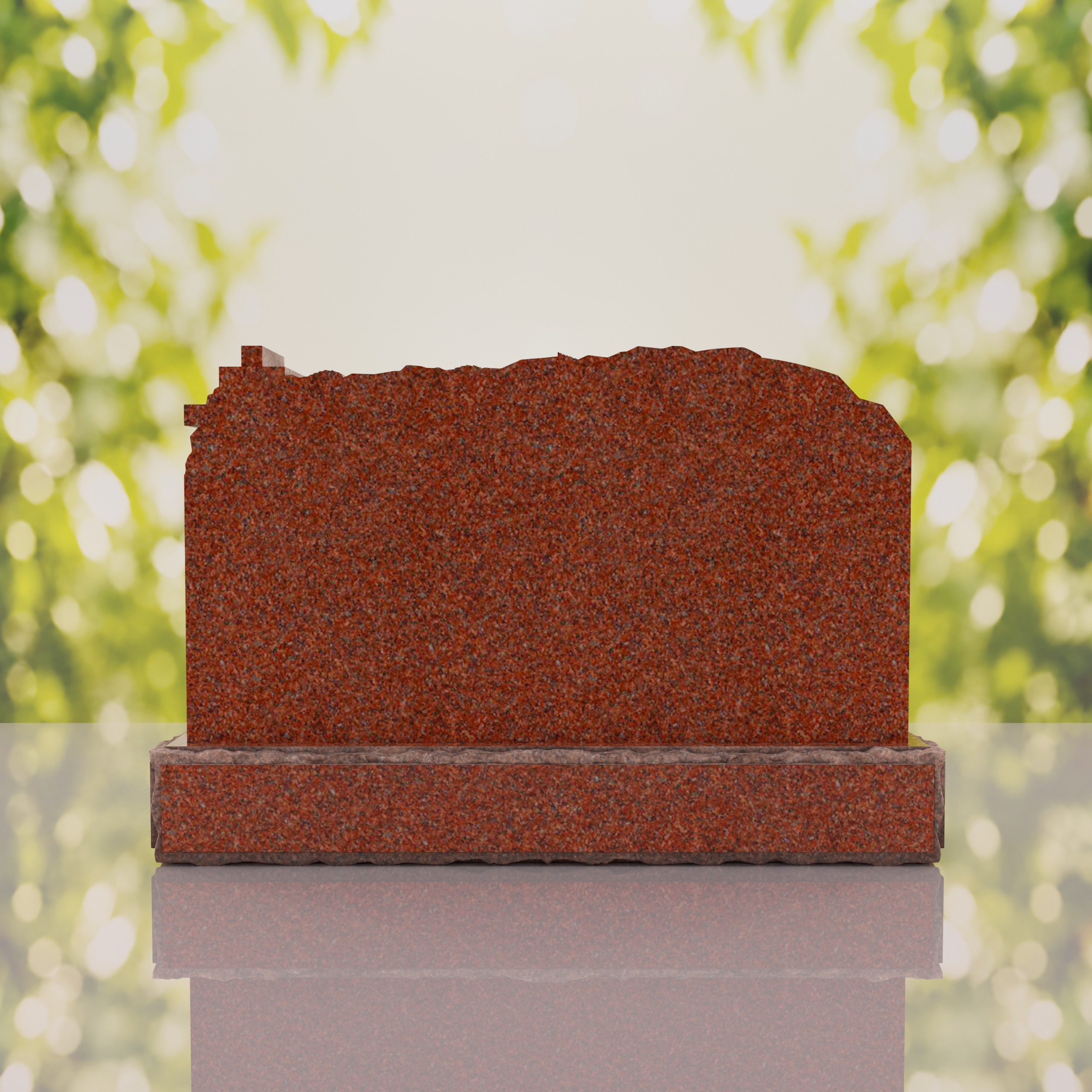 Companion Orthodox Cross Granite Headstone thumbnail 9