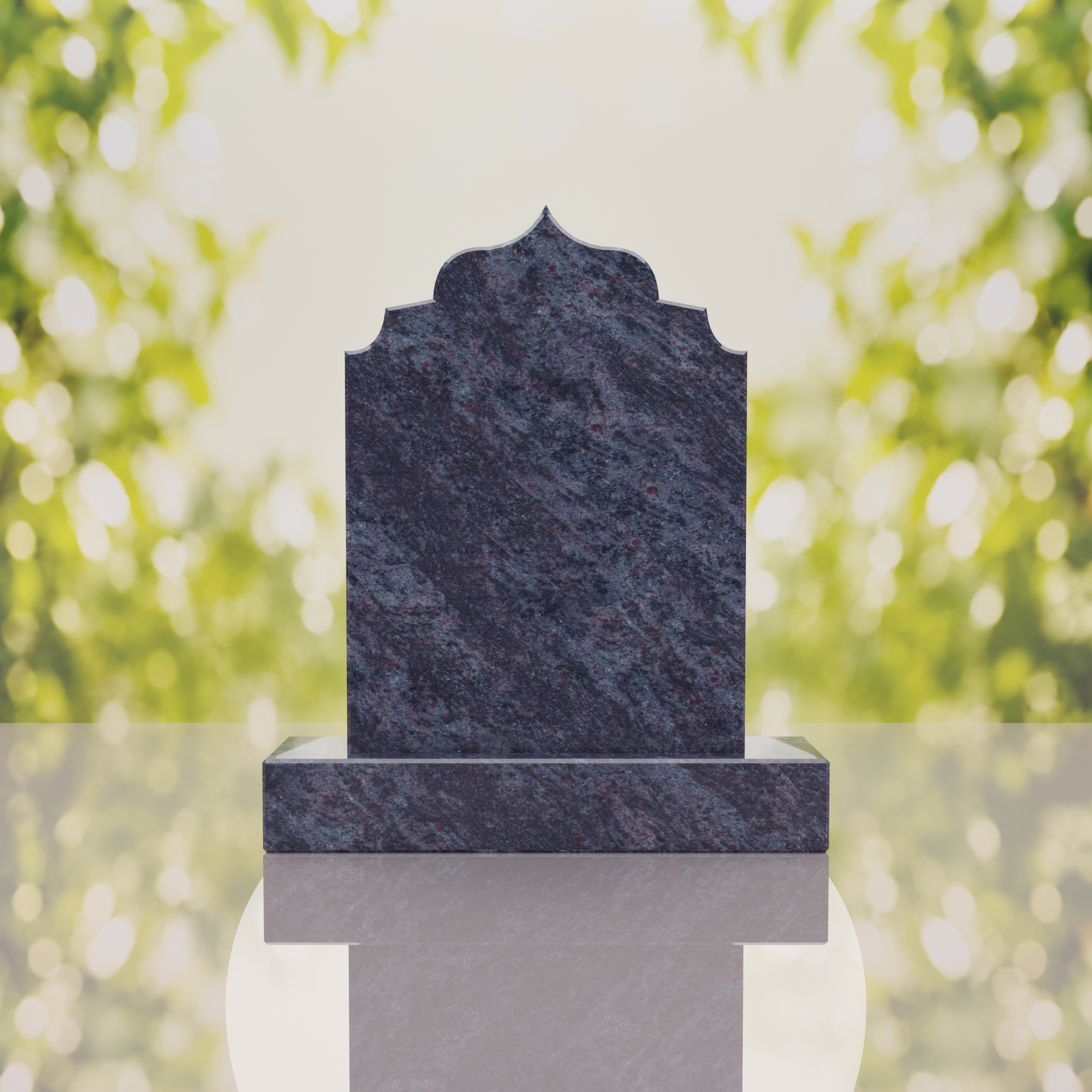 Heritage Islamic Granite Headstone thumbnail 6