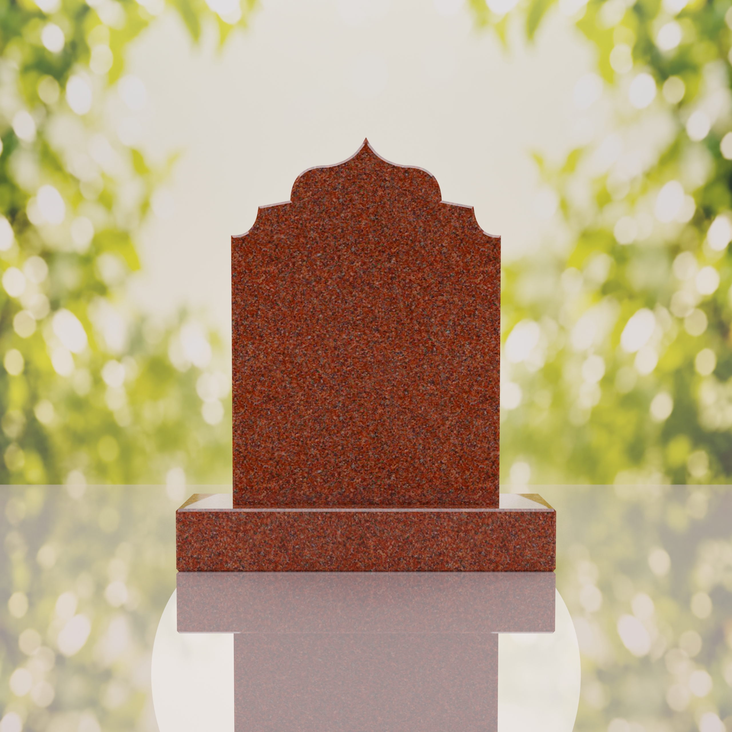 Heritage Islamic Granite Headstone thumbnail 9