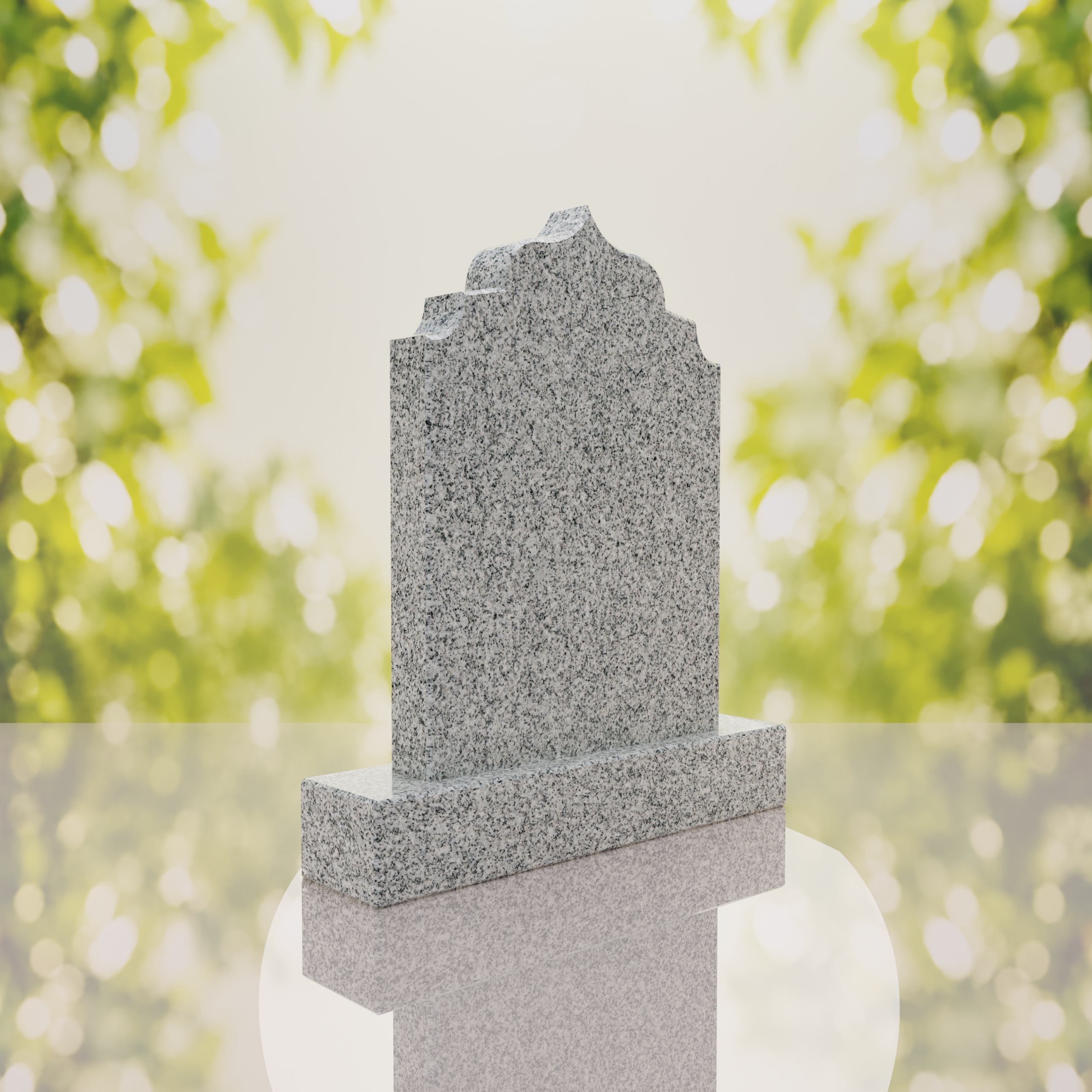 Heritage Islamic Granite Headstone thumbnail 13