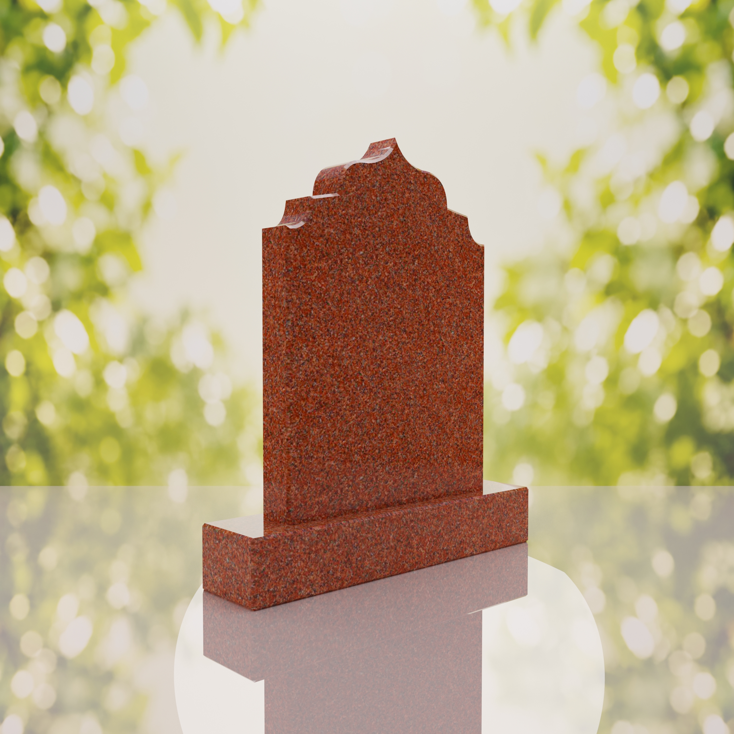 Heritage Islamic Granite Headstone thumbnail 8