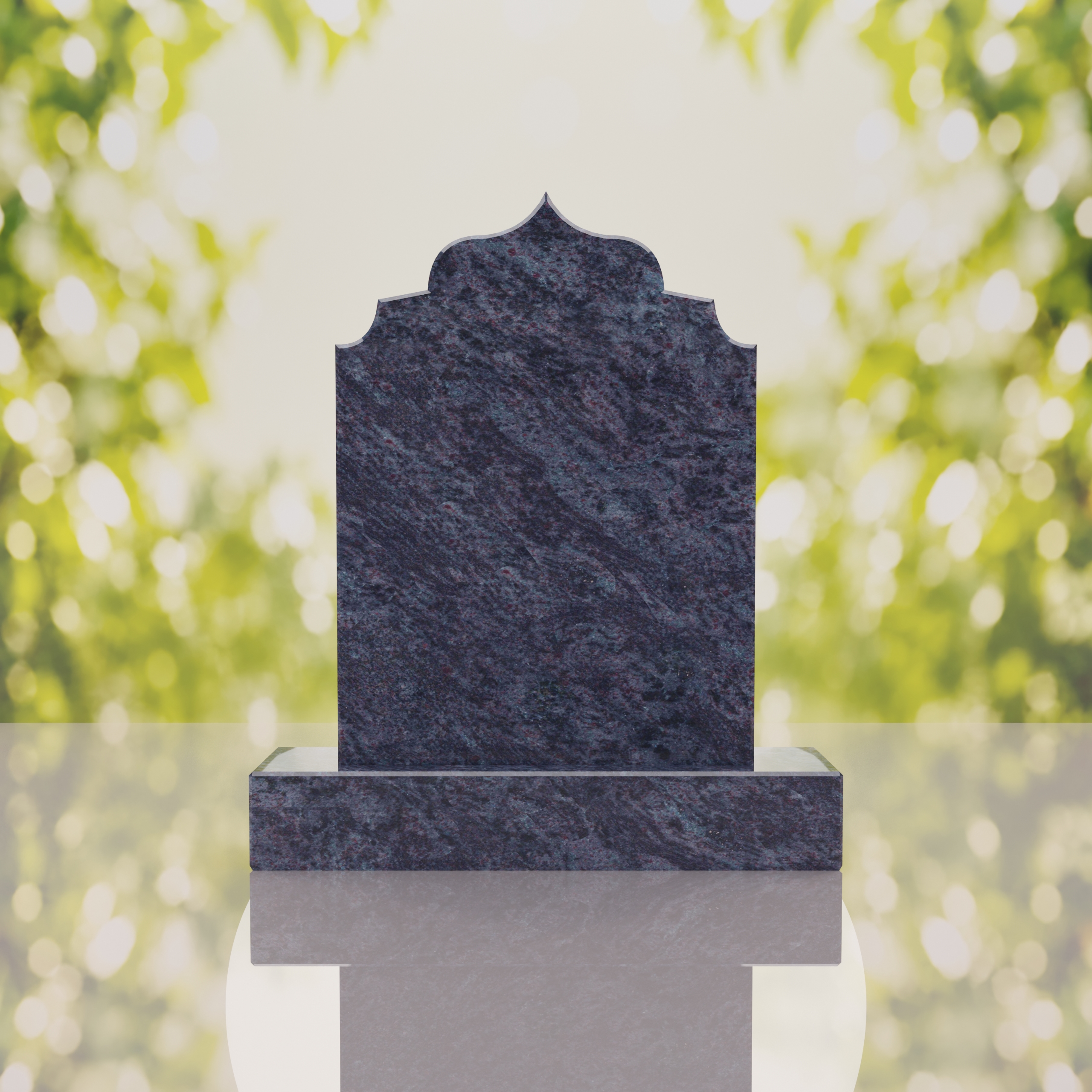 Heritage Islamic Granite Headstone thumbnail 7