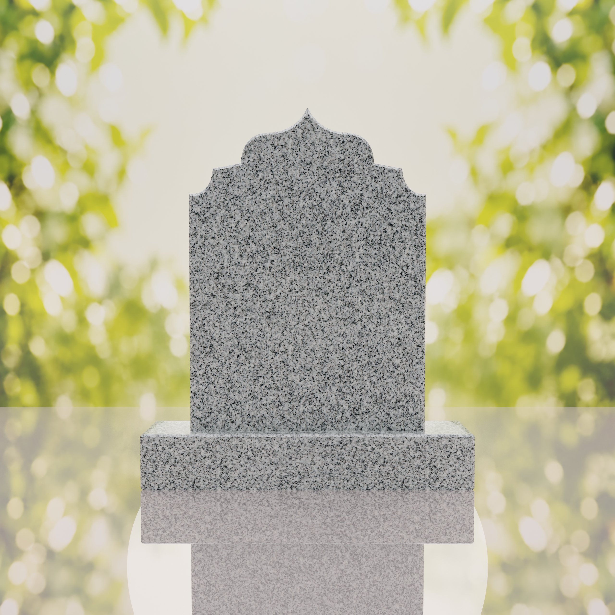 Heritage Islamic Granite Headstone thumbnail 15