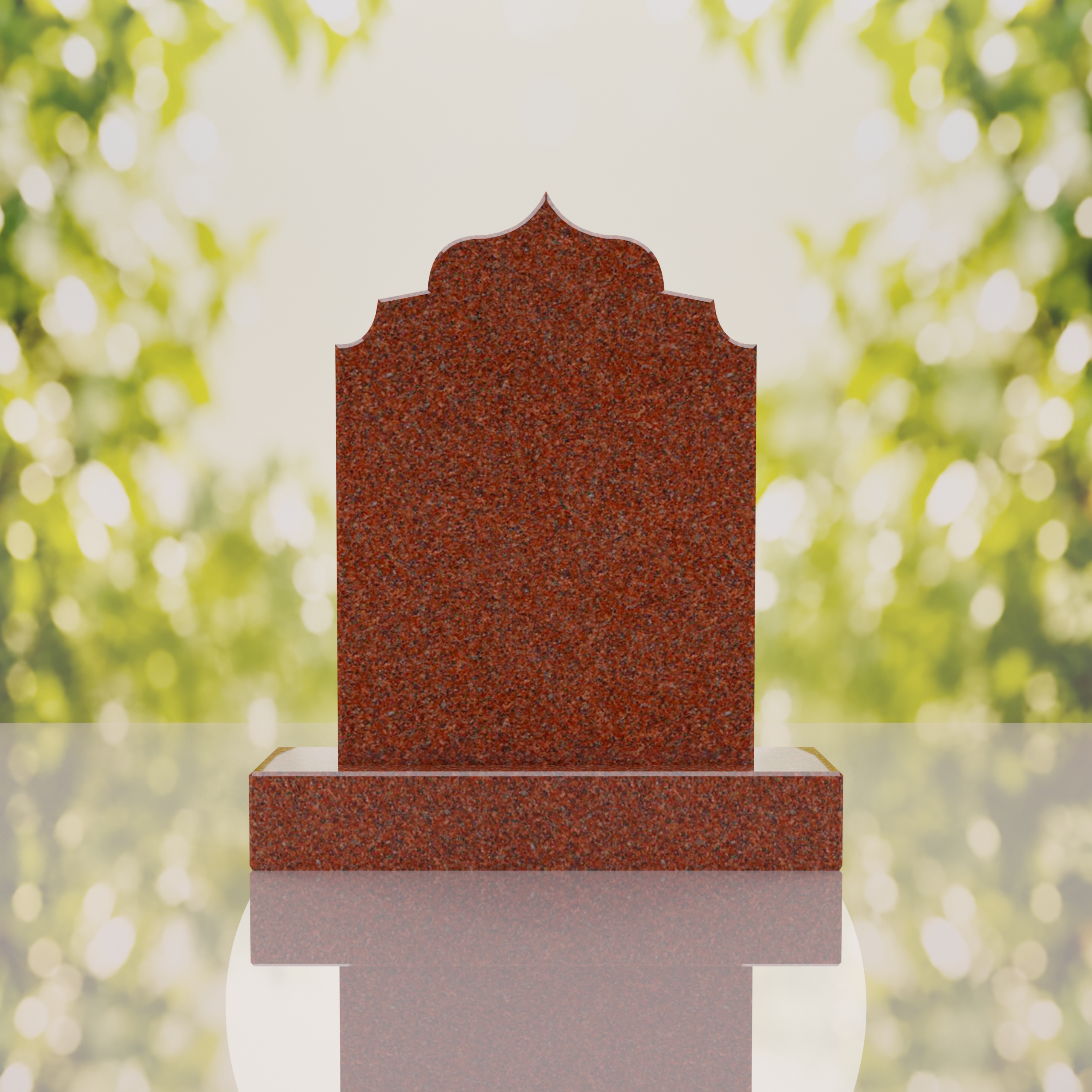 Heritage Islamic Granite Headstone thumbnail 10