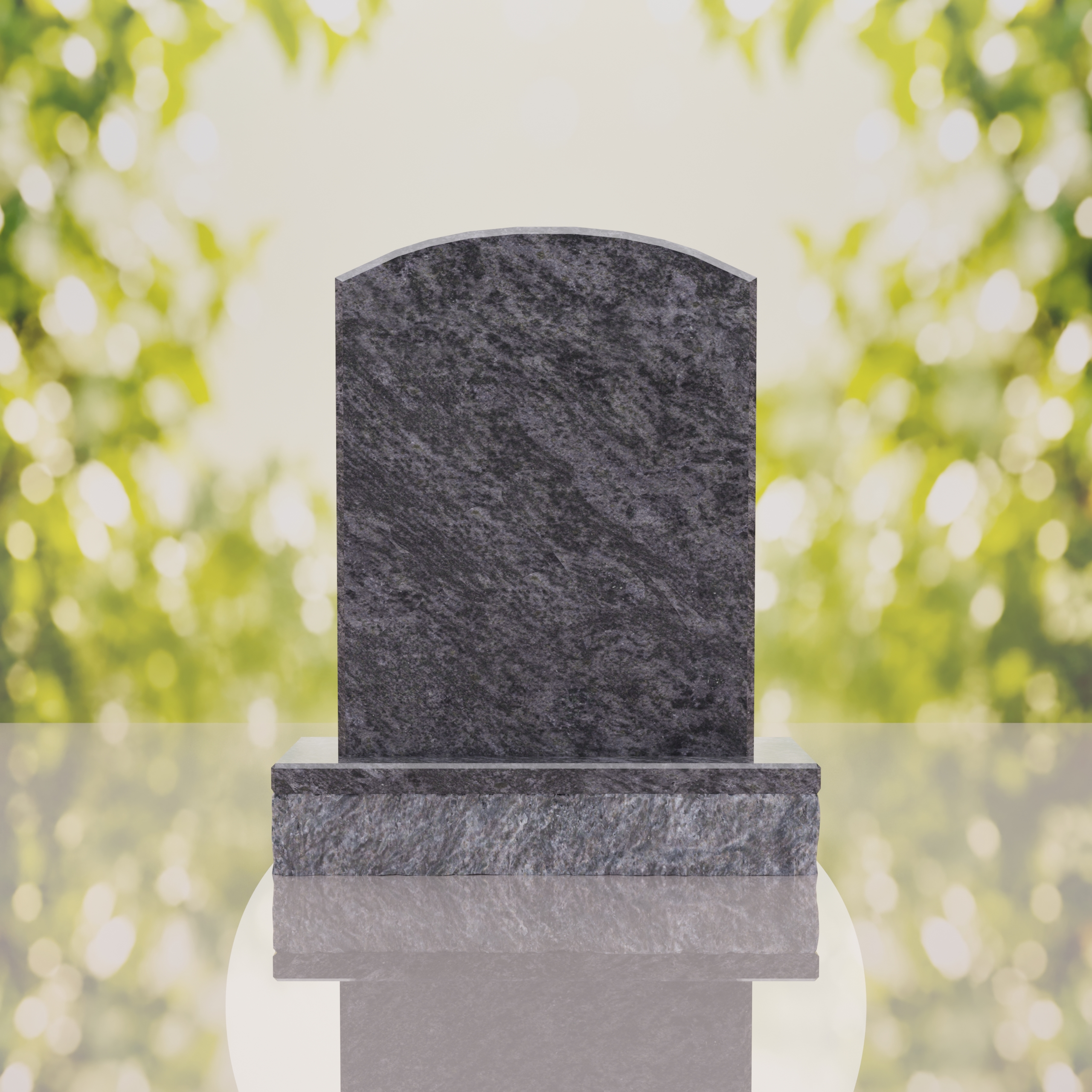 Star of David Granite Headstone thumbnail 6