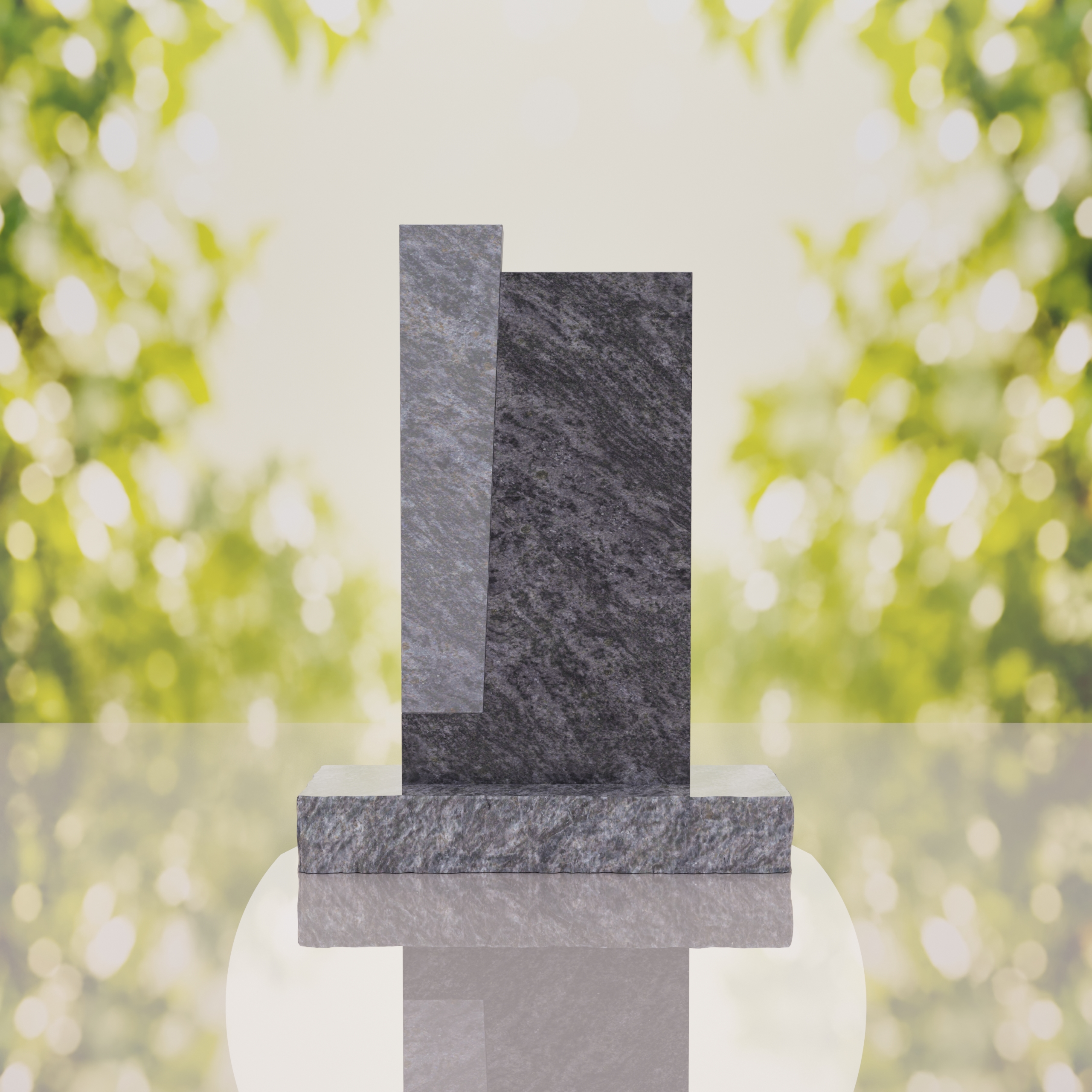 Modern Jewish Granite Memorial Headstone thumbnail 12