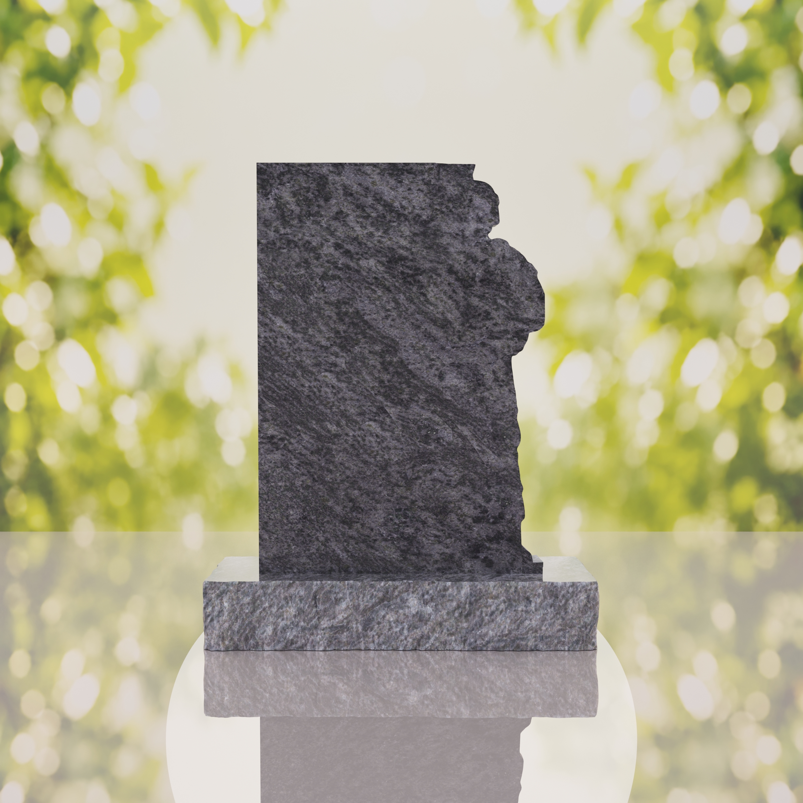 Guardian Soldier Granite Memorial Headstone thumbnail 13