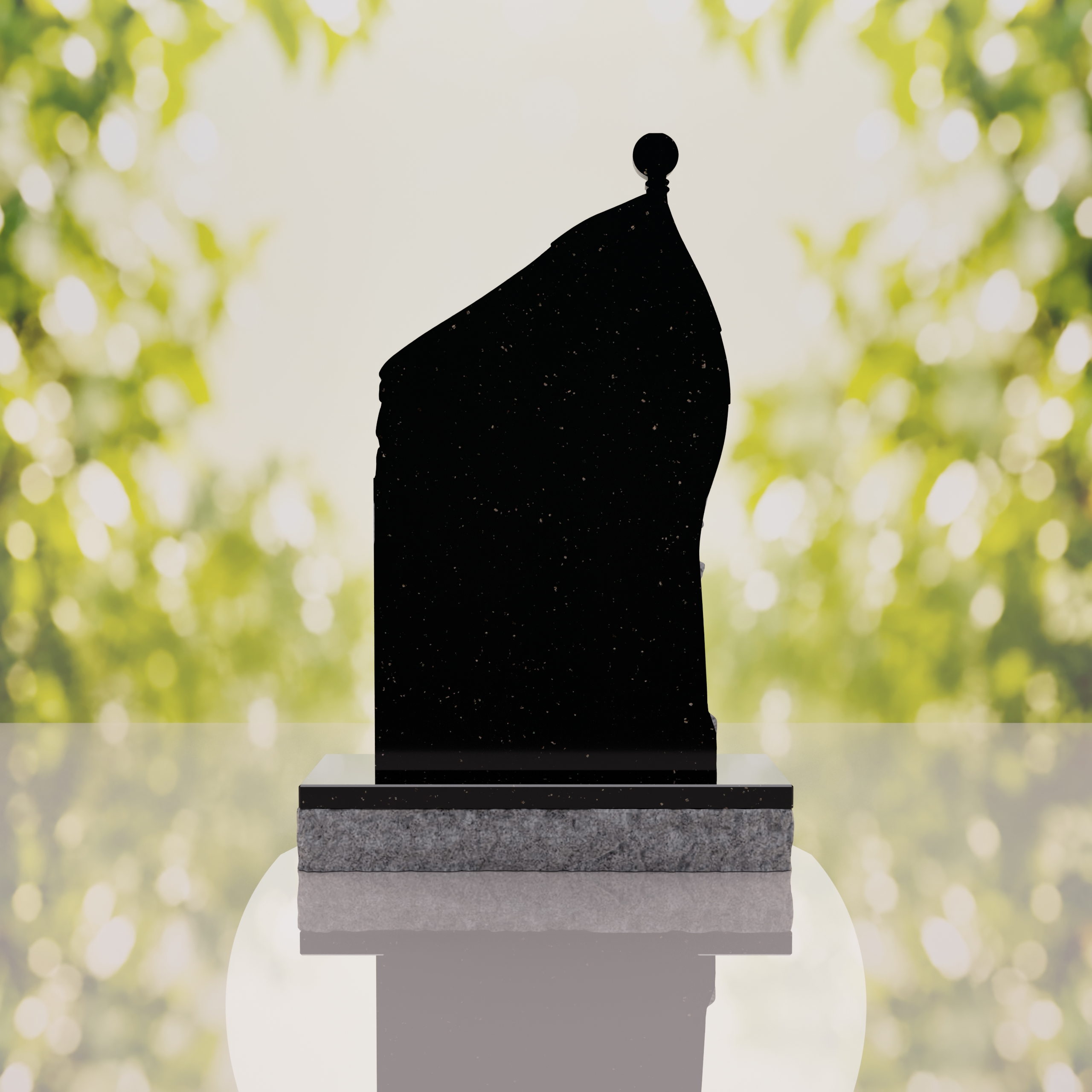 Patriotic Soldier Granite Memorial Headstone thumbnail 15