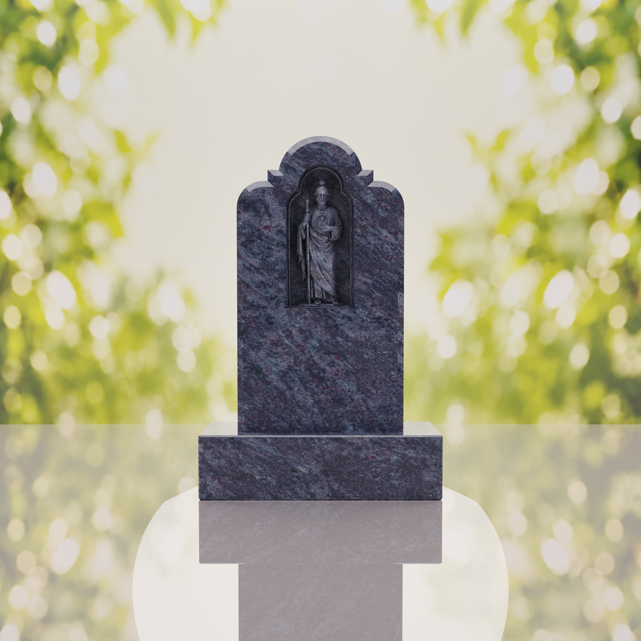 St. Jude Granite Headstone thumbnail 11