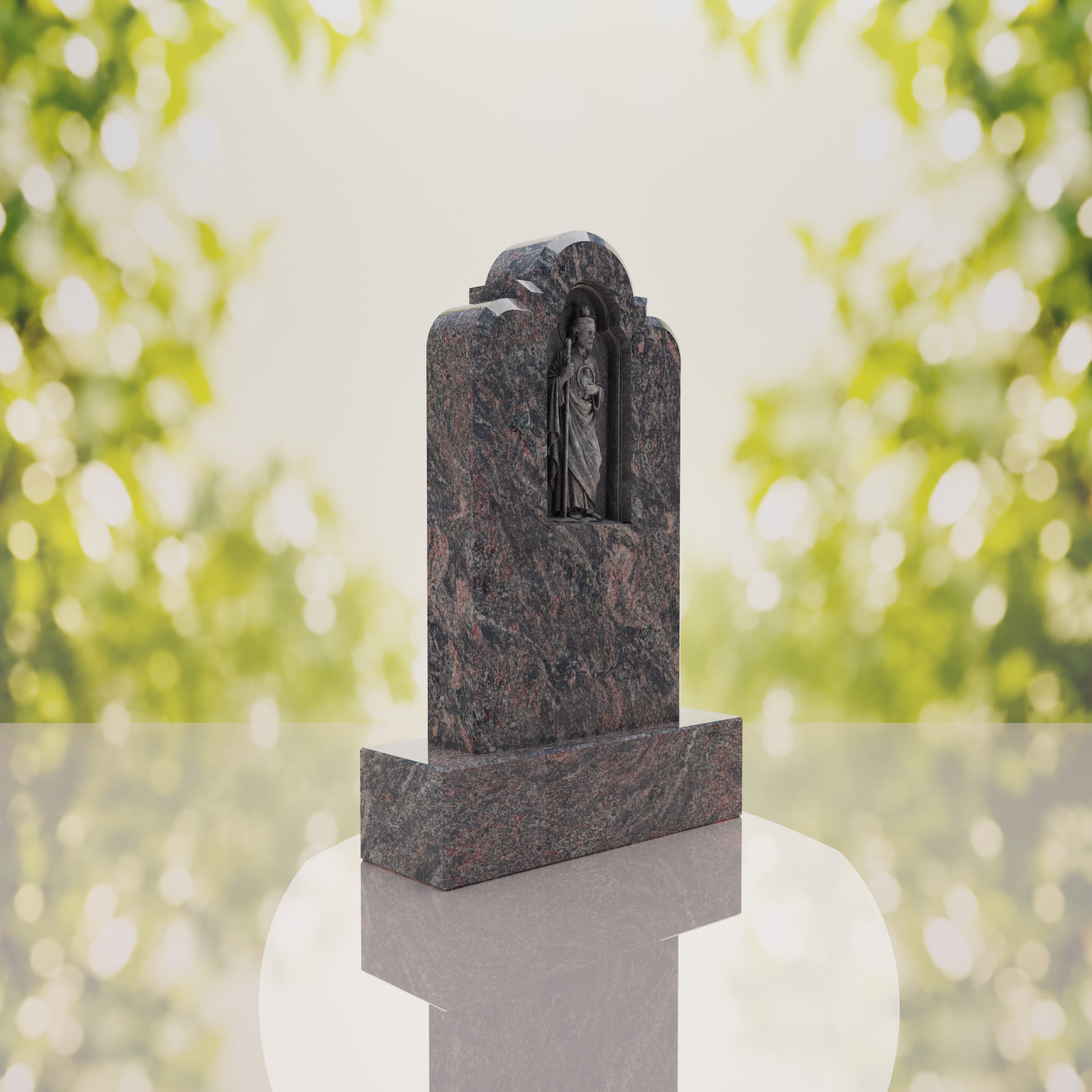 St. Jude Granite Headstone thumbnail 13