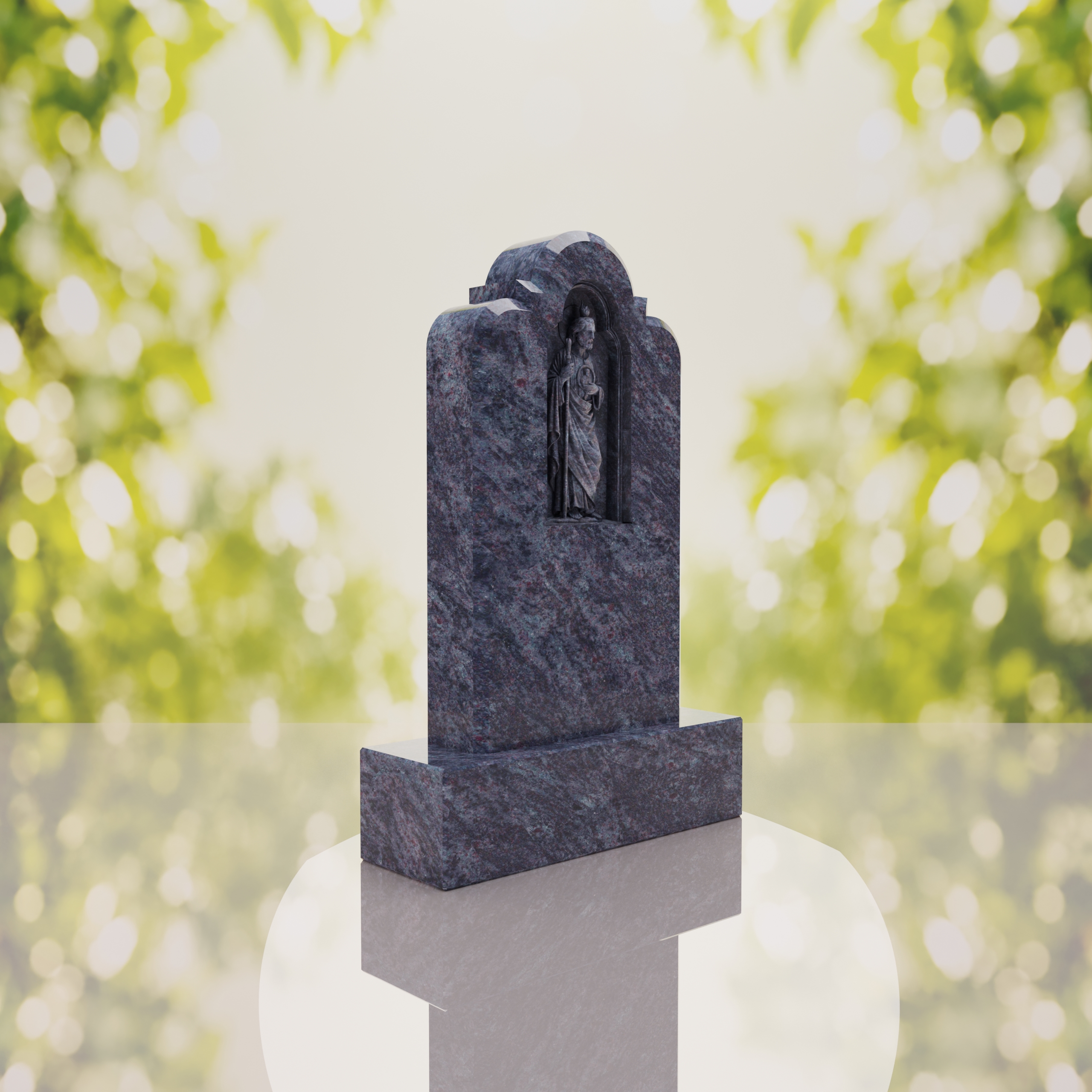 St. Jude Granite Headstone thumbnail 10