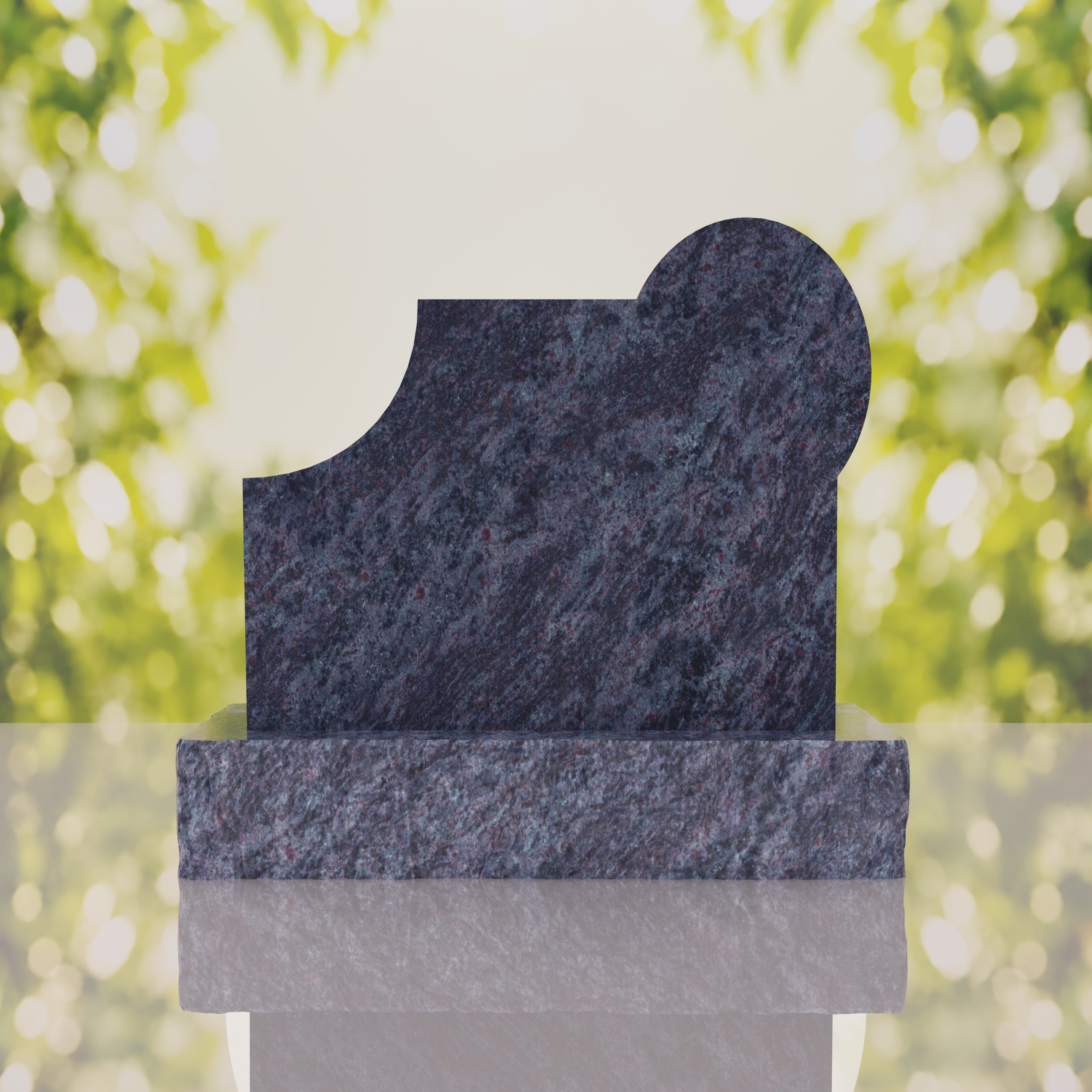 Sacred Heart of Jesus Catholic Companion Headstone thumbnail 3