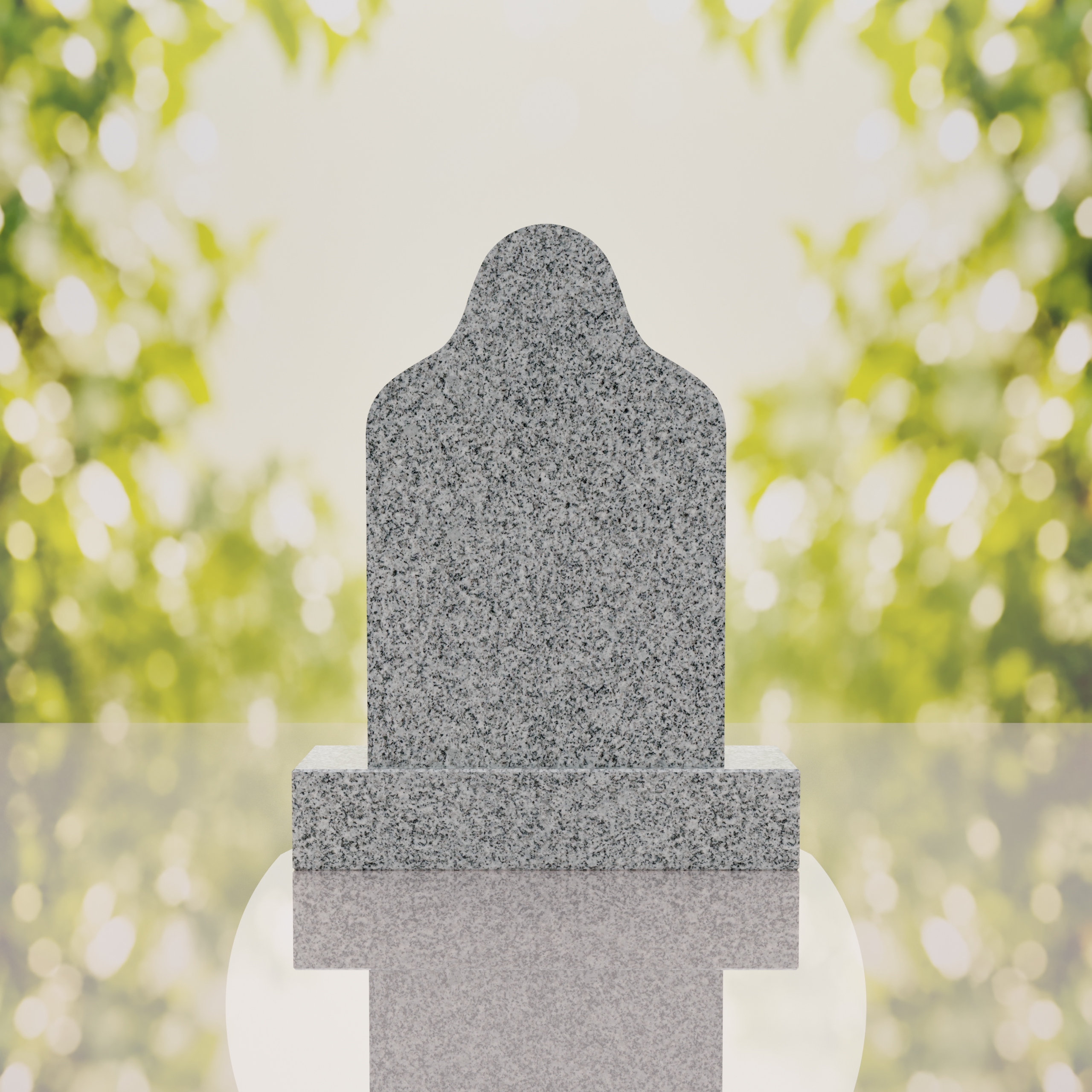 Sacred Heart of Jesus Catholic Granite Headstone thumbnail 15