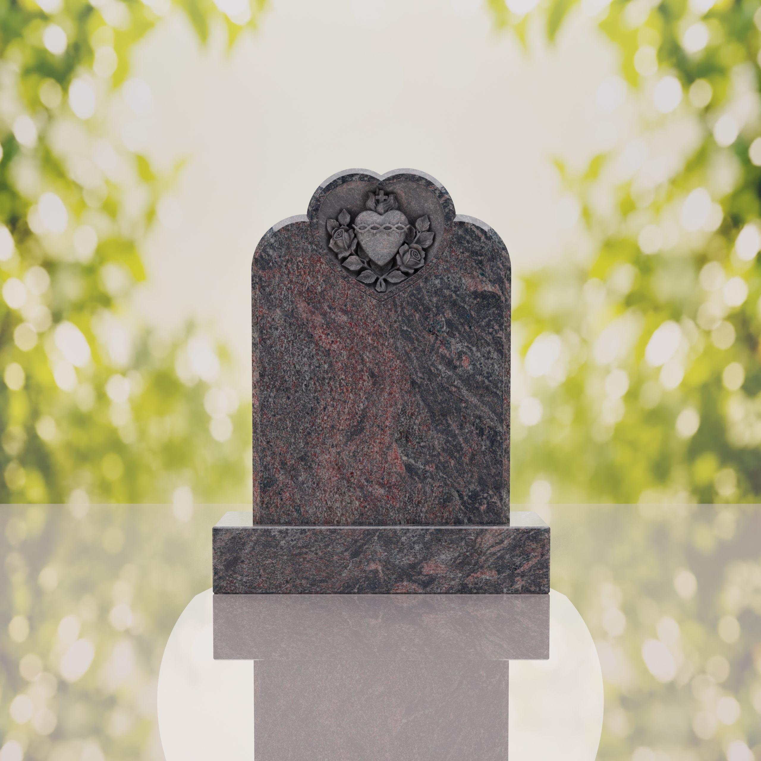 Devotion to the Sacred Heart Granite Memorial thumbnail 14