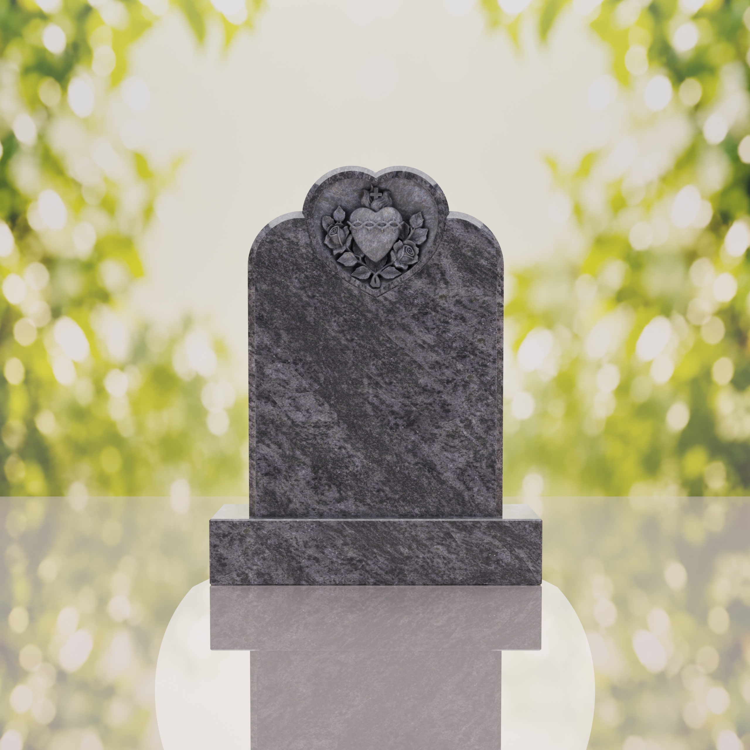 Devotion to the Sacred Heart Granite Memorial thumbnail 8