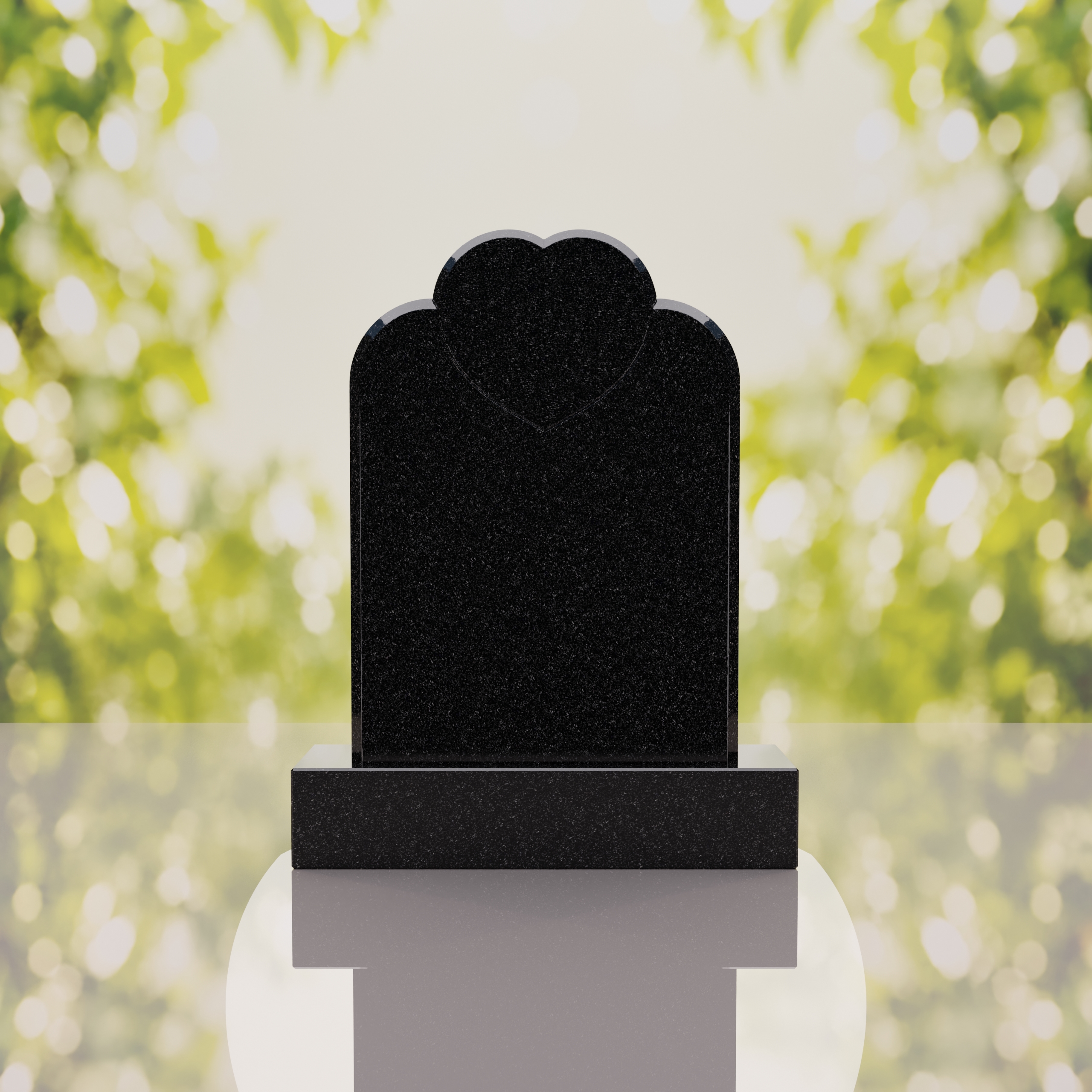 Devotion to the Sacred Heart Granite Memorial thumbnail 3