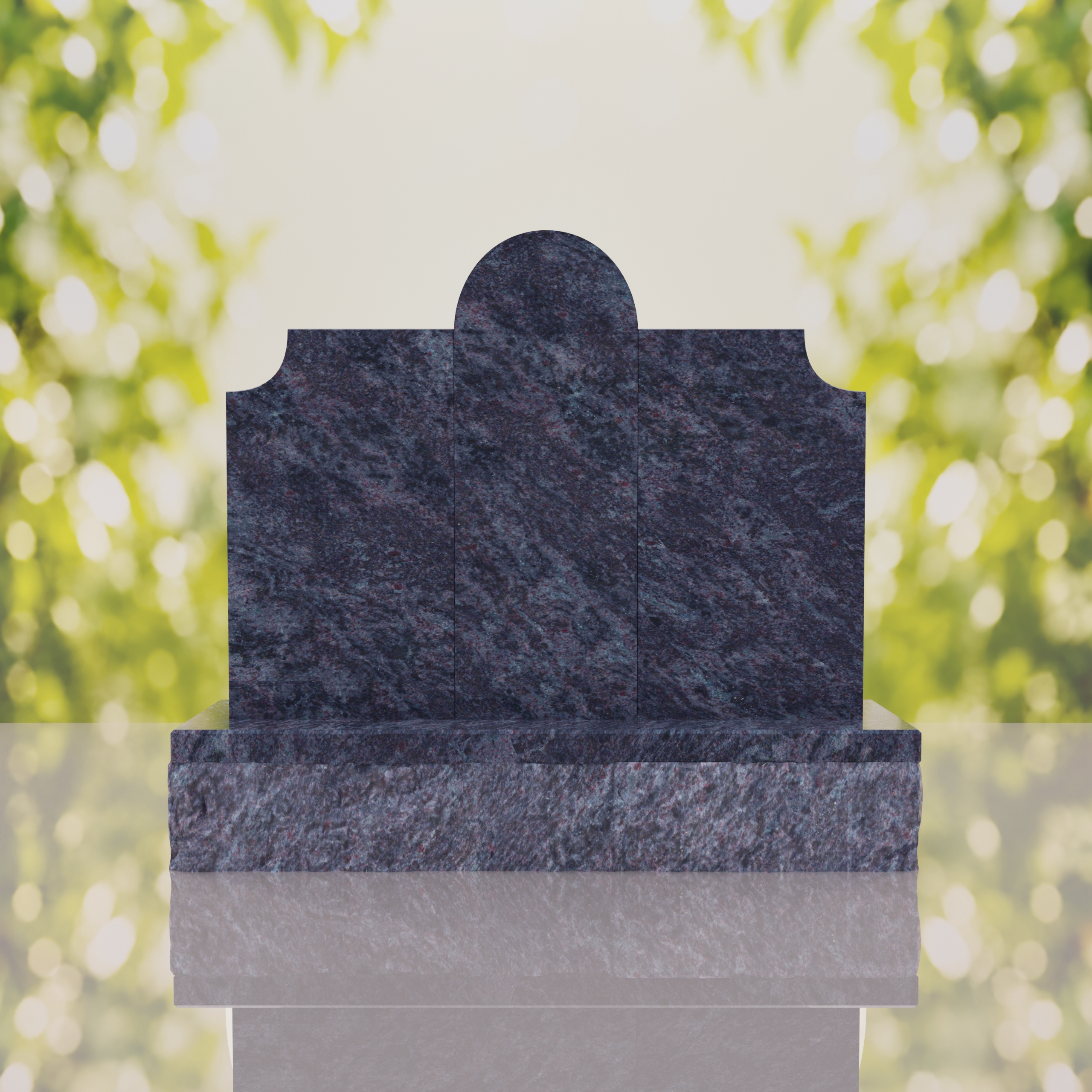 Christ the Savior Hispanic Granite Monument thumbnail 12