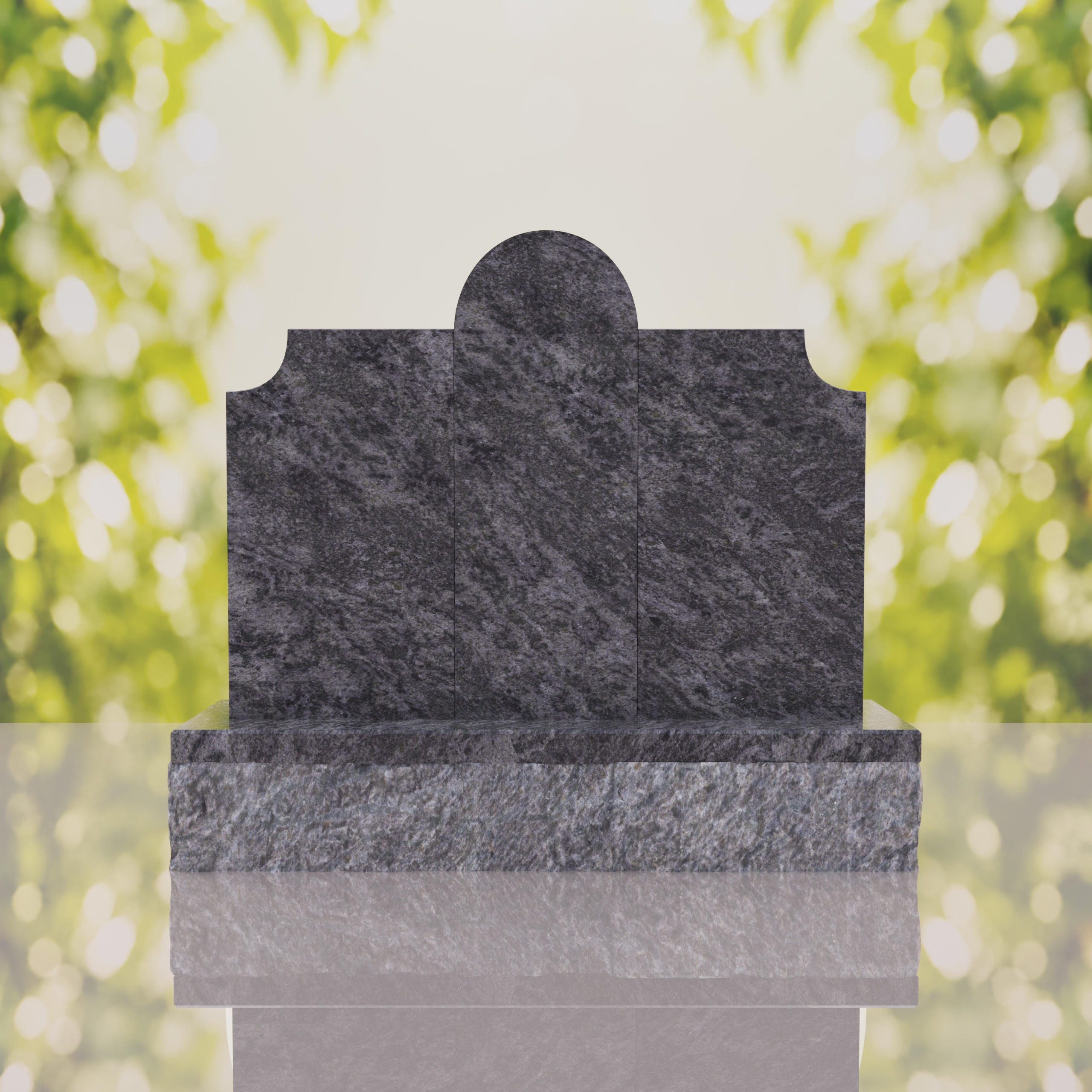 Christ the Savior Hispanic Granite Monument thumbnail 9