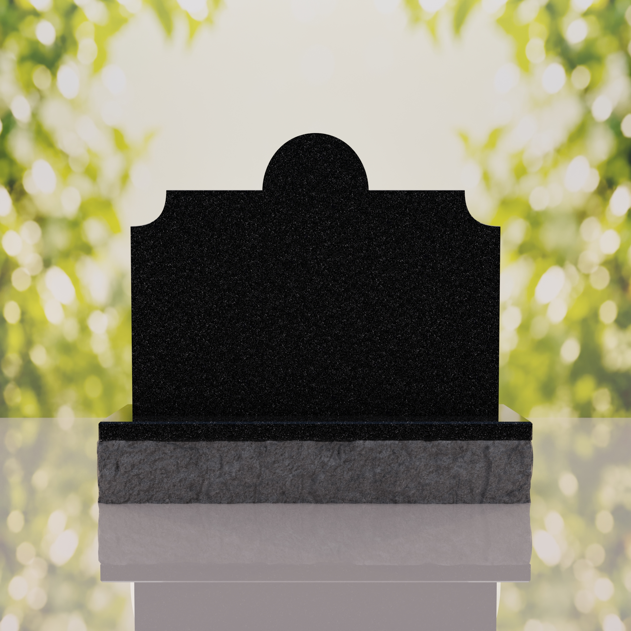 Christ the Savior Hispanic Granite Monument thumbnail 3