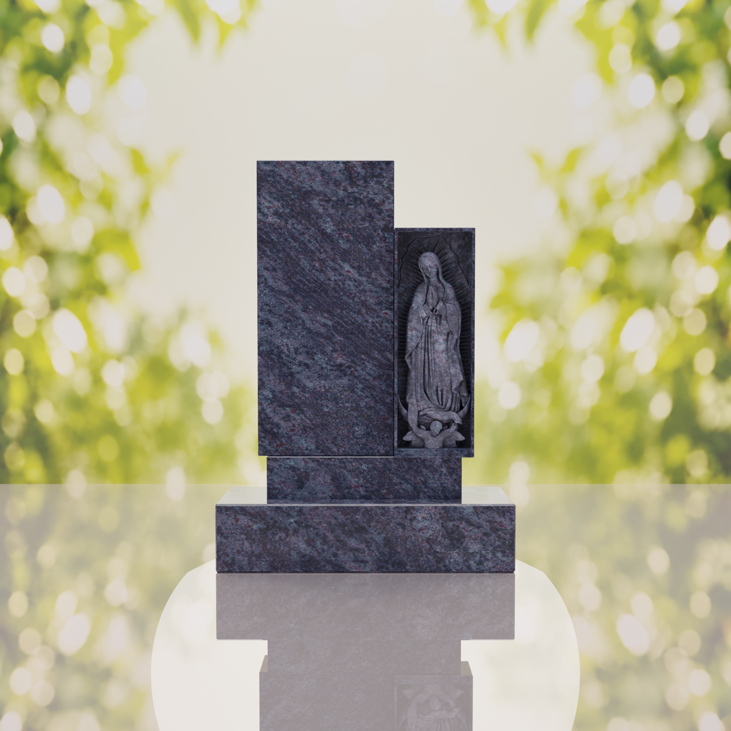 Our Lady of Guadalupe Hispanic Granite Memorial thumbnail 14