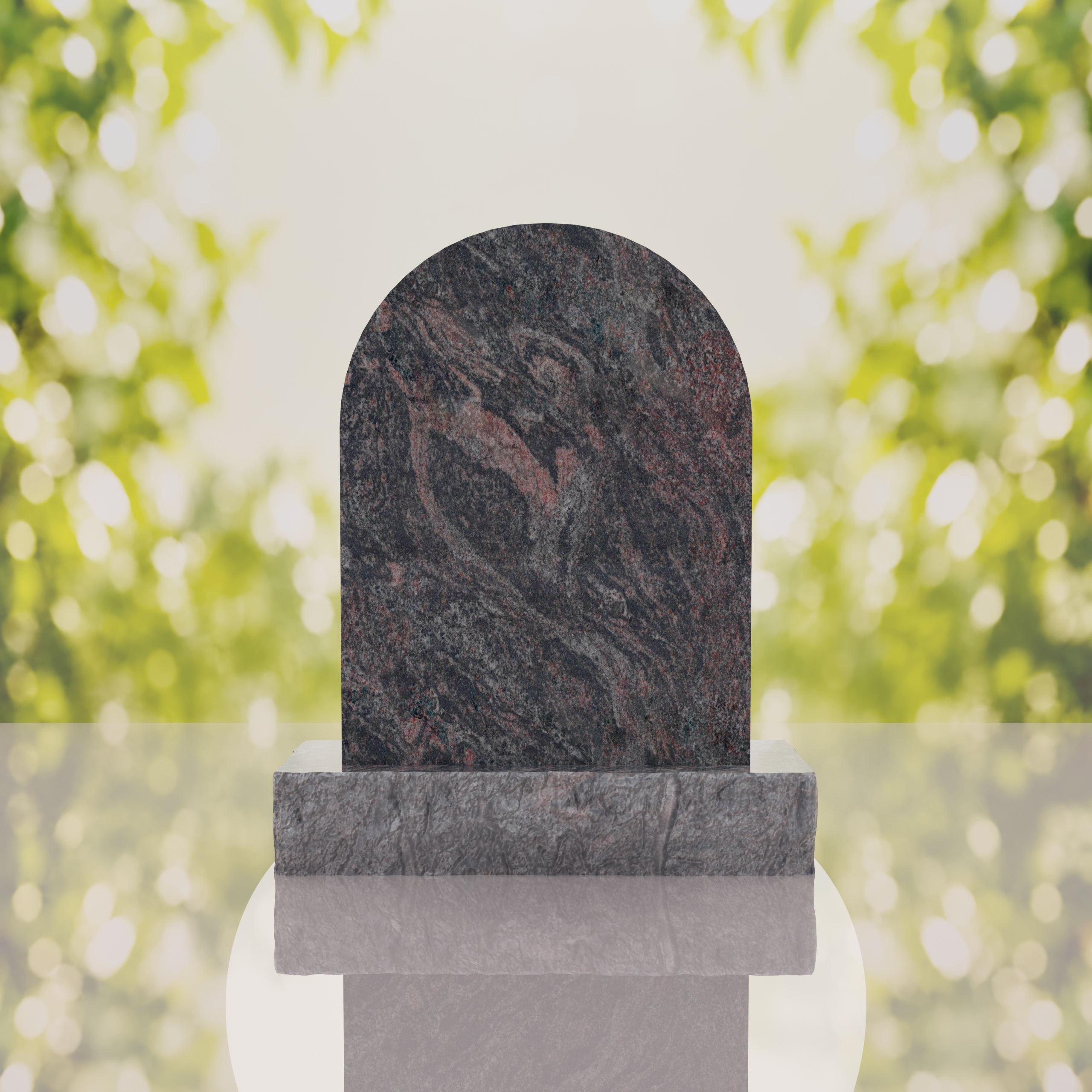 Christ the Redeemer Hispanic Granite Headstone thumbnail 15