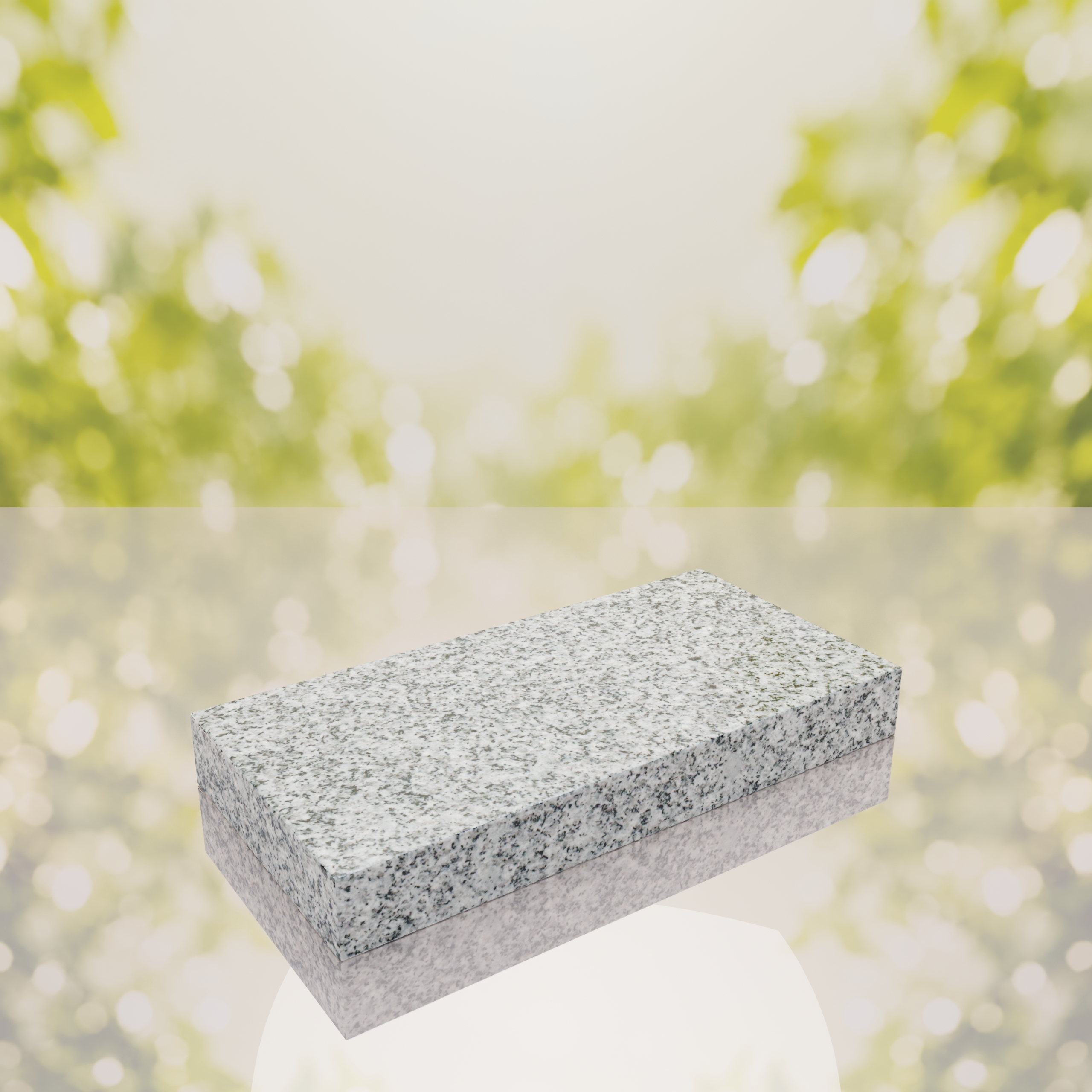 Raised Flat Granite Grave Marker thumbnail 7