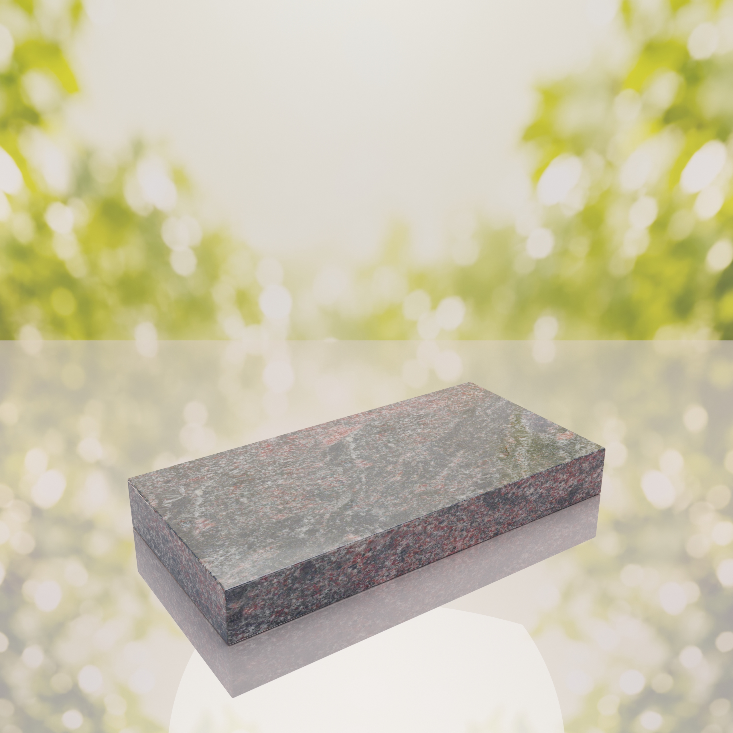 Raised Flat Granite Grave Marker thumbnail 9