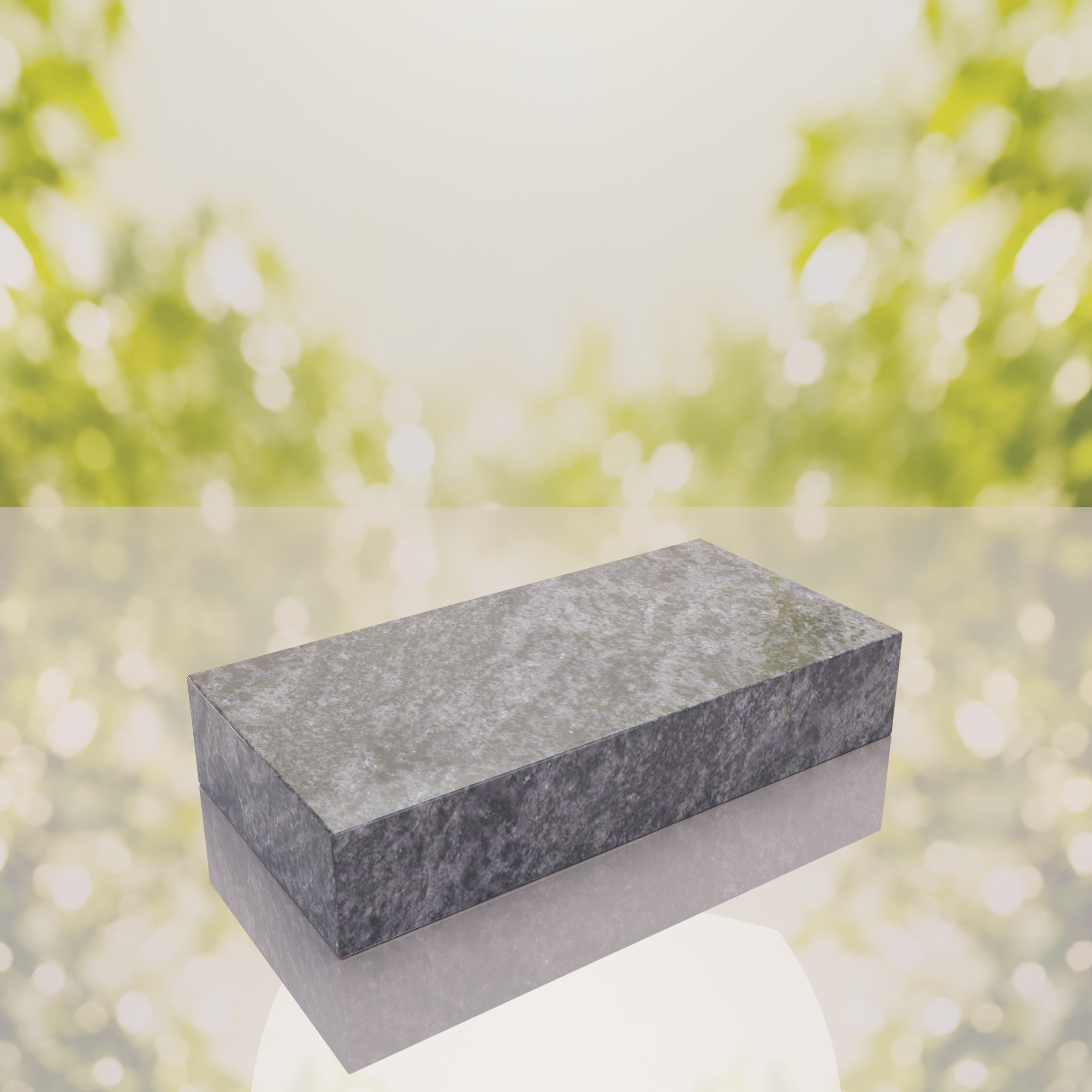 Raised Polished Flat Granite Grave Marker thumbnail 13