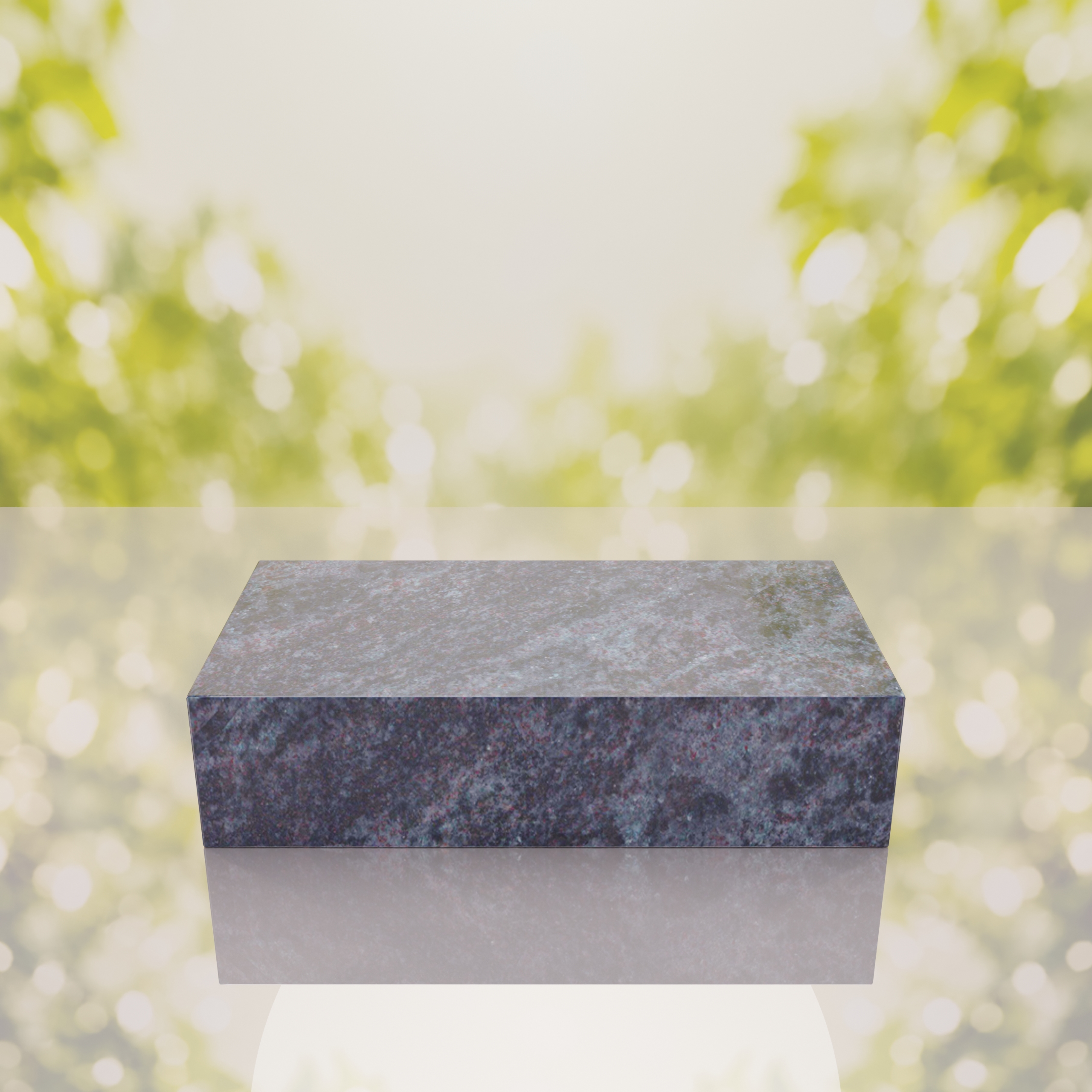 Polished Flat Granite Grave Marker thumbnail 8