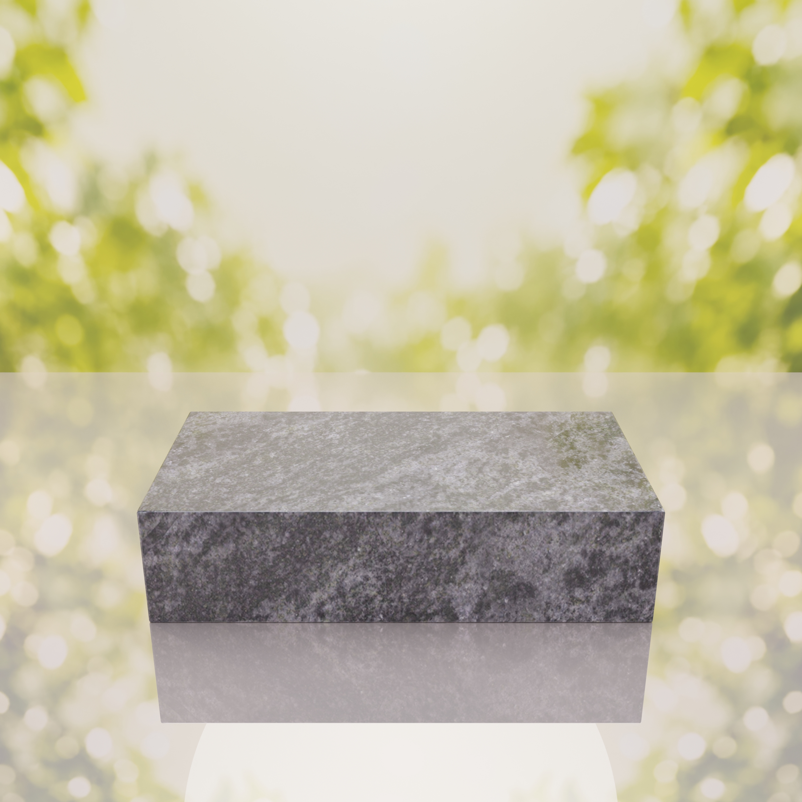 Polished Flat Granite Grave Marker thumbnail 6