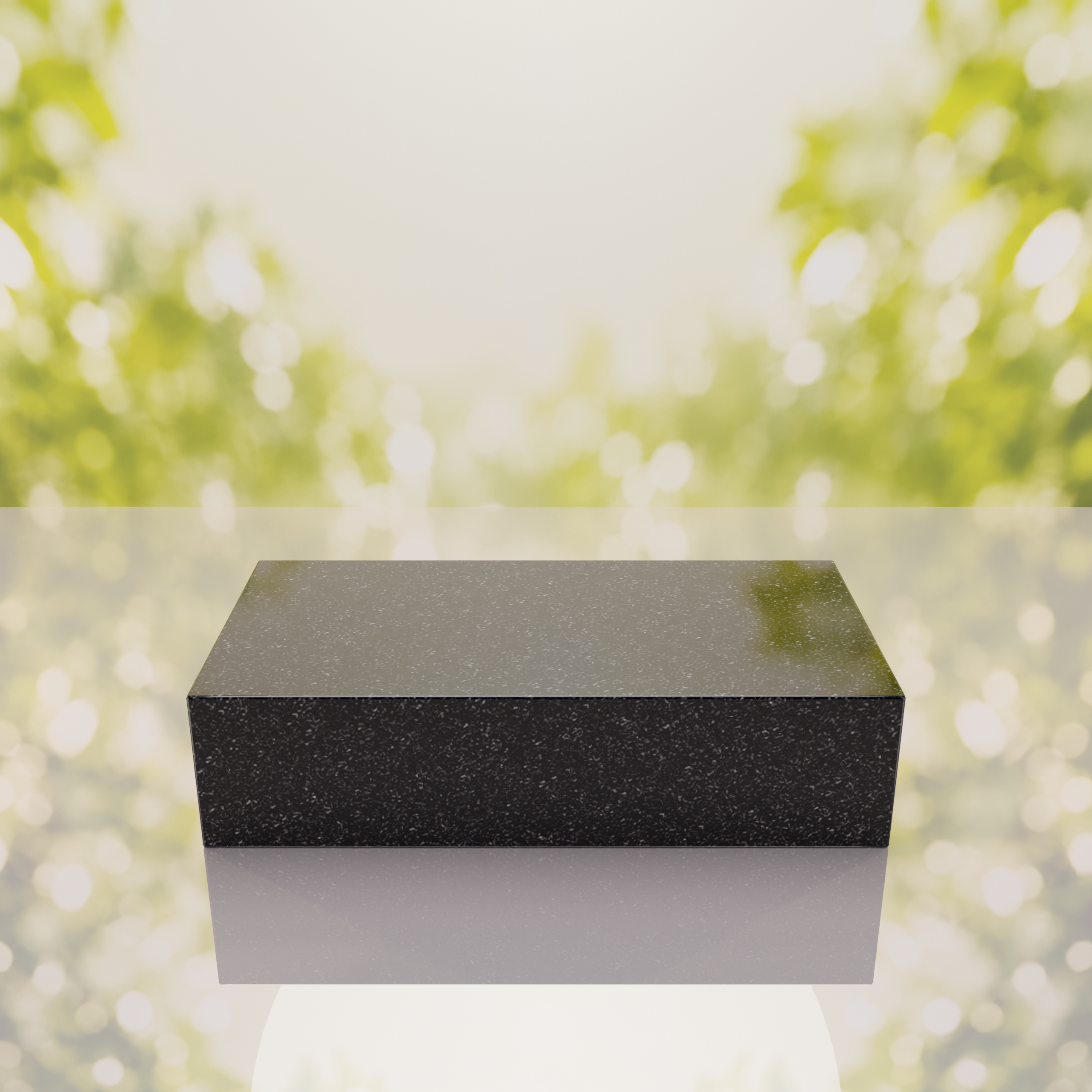 Polished Flat Granite Grave Marker thumbnail 14