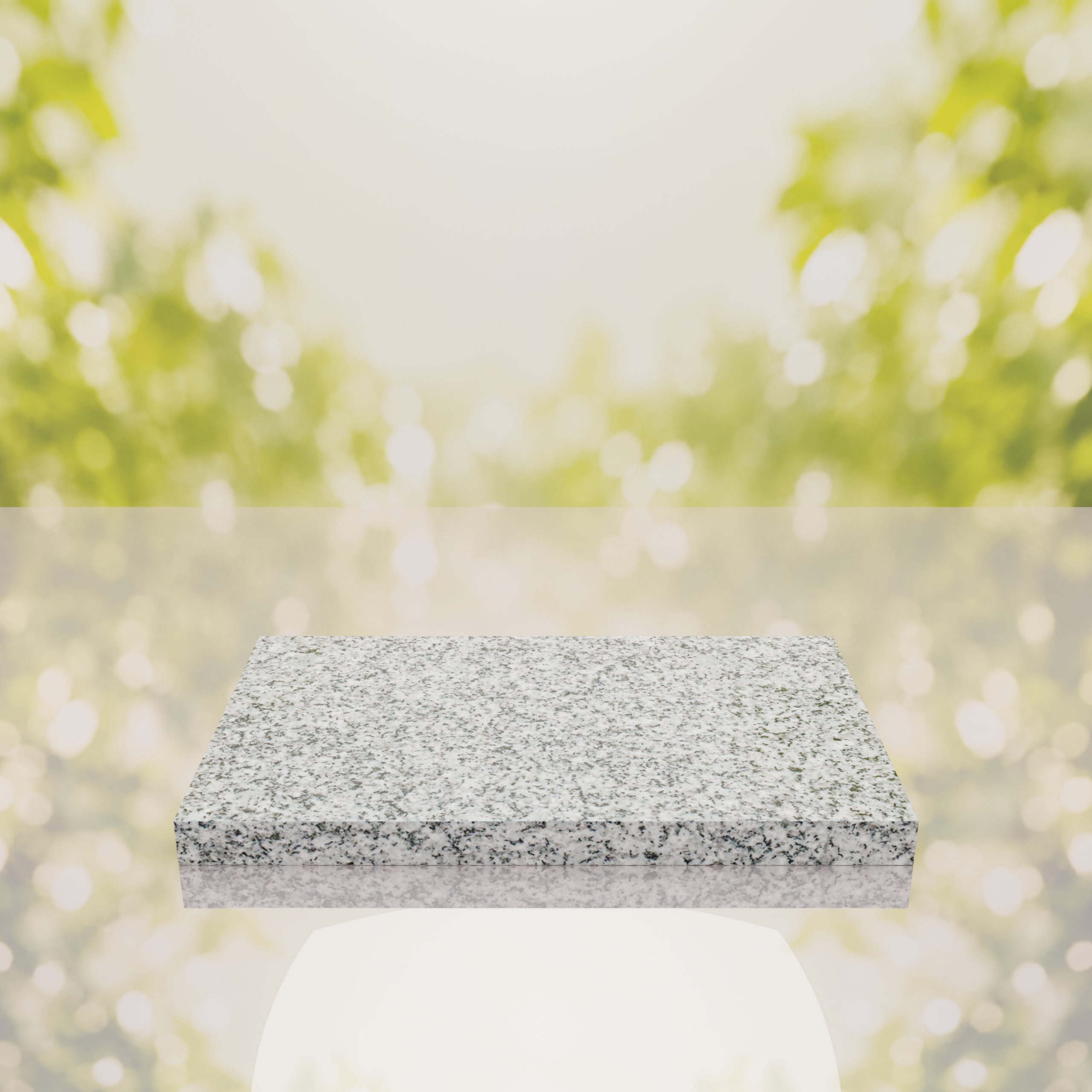 Classic Polished Flat Granite Grave Marker thumbnail 12