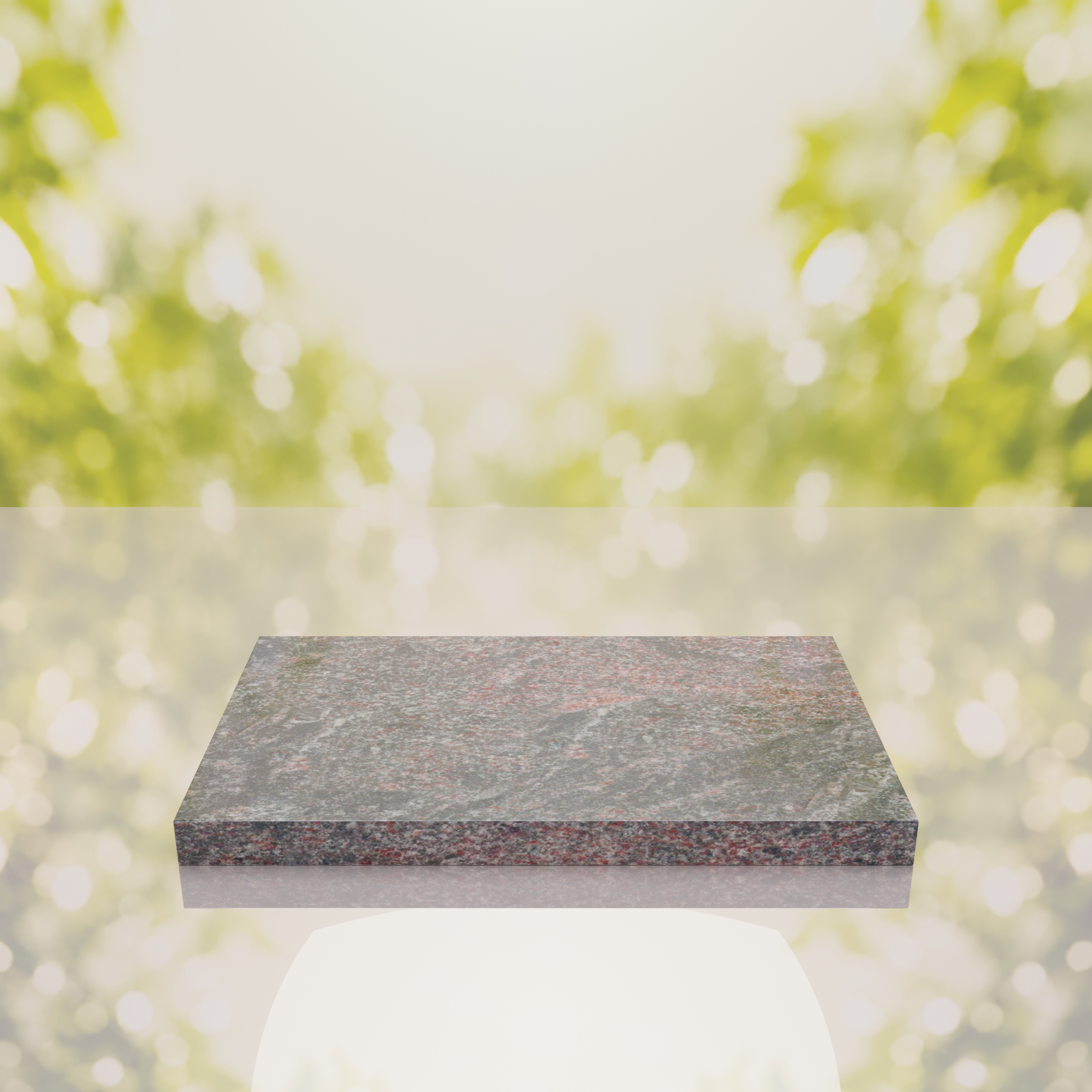 Classic Polished Flat Granite Grave Marker thumbnail 10