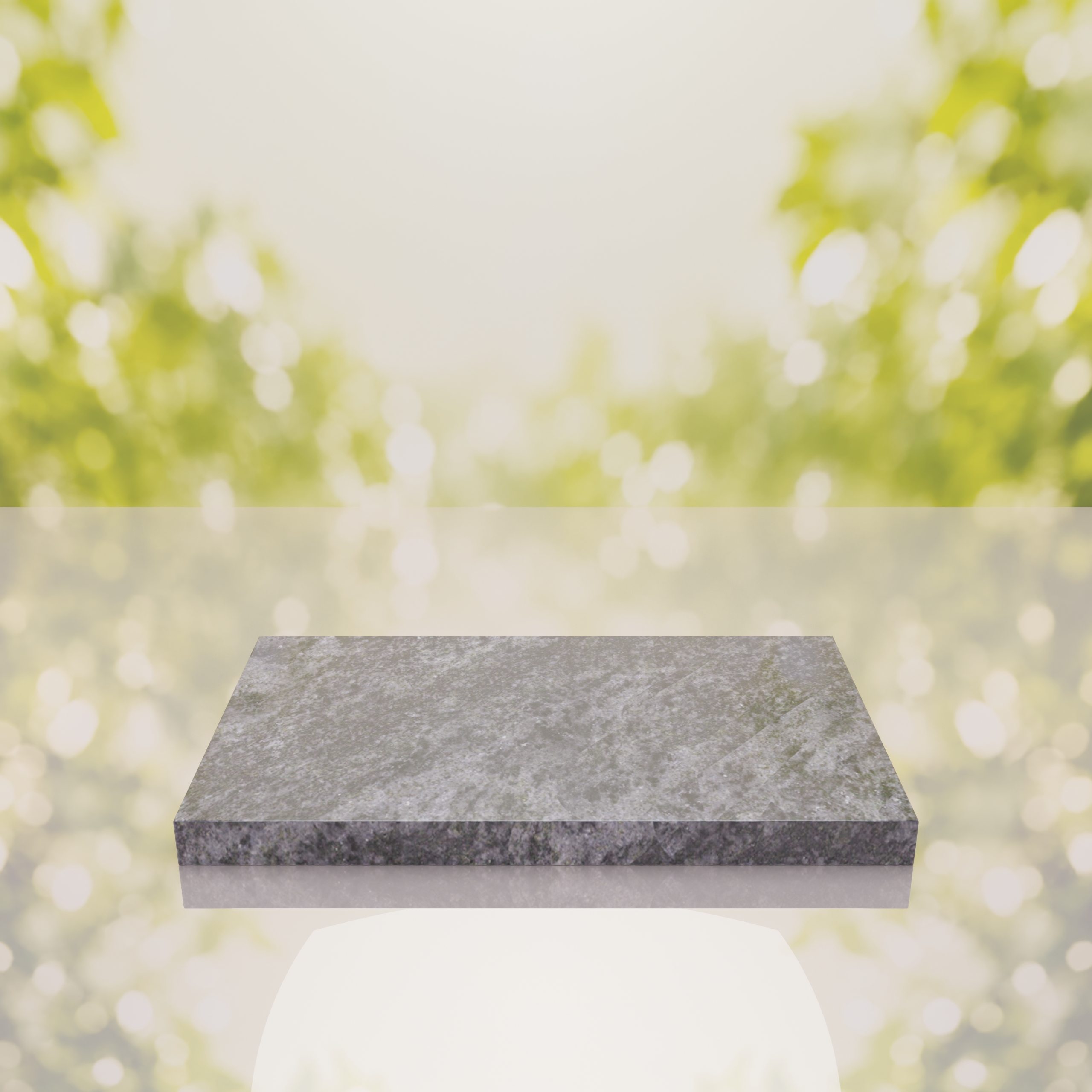 Classic Polished Flat Granite Grave Marker thumbnail 2
