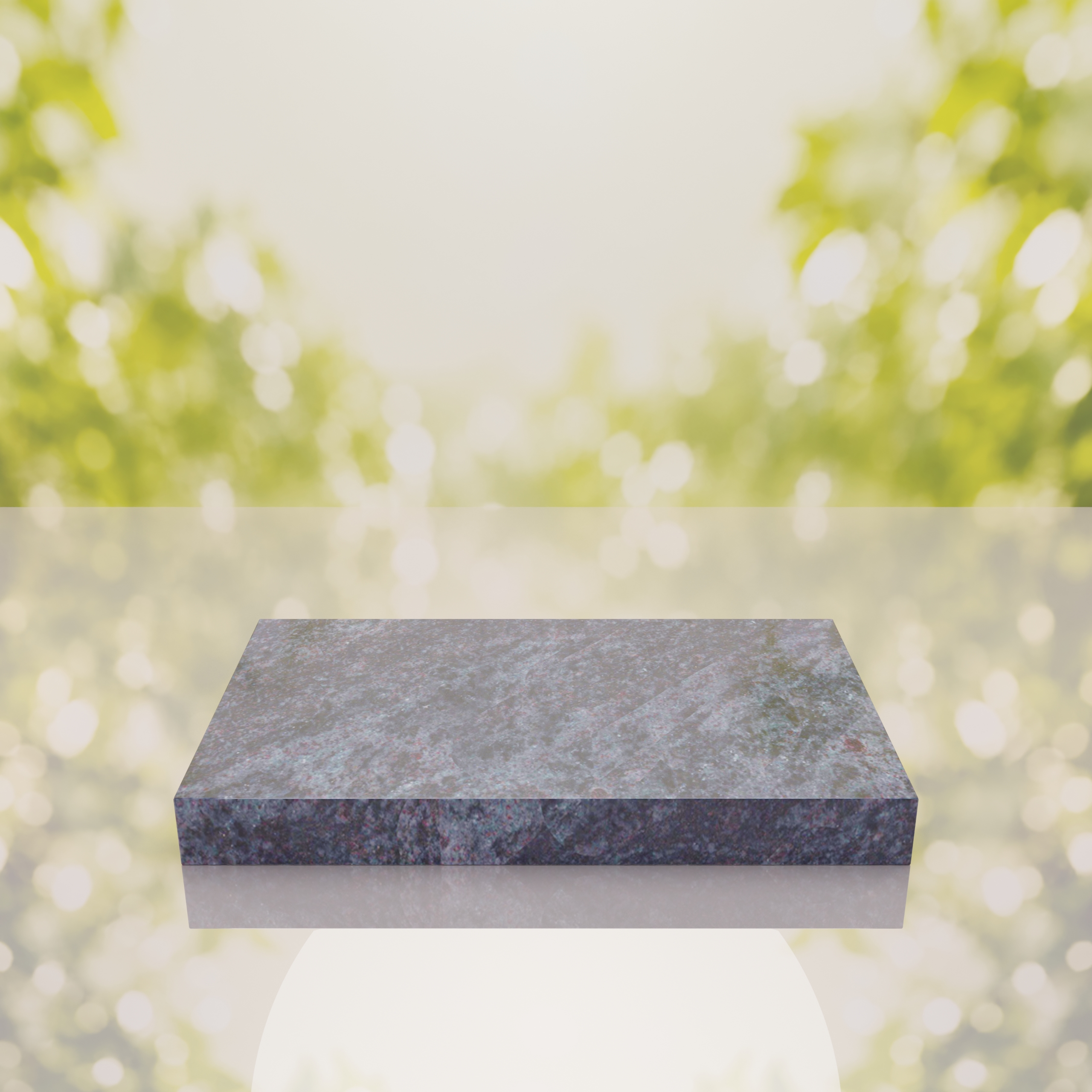 Classic Polished Flat Granite Grave Marker thumbnail 10