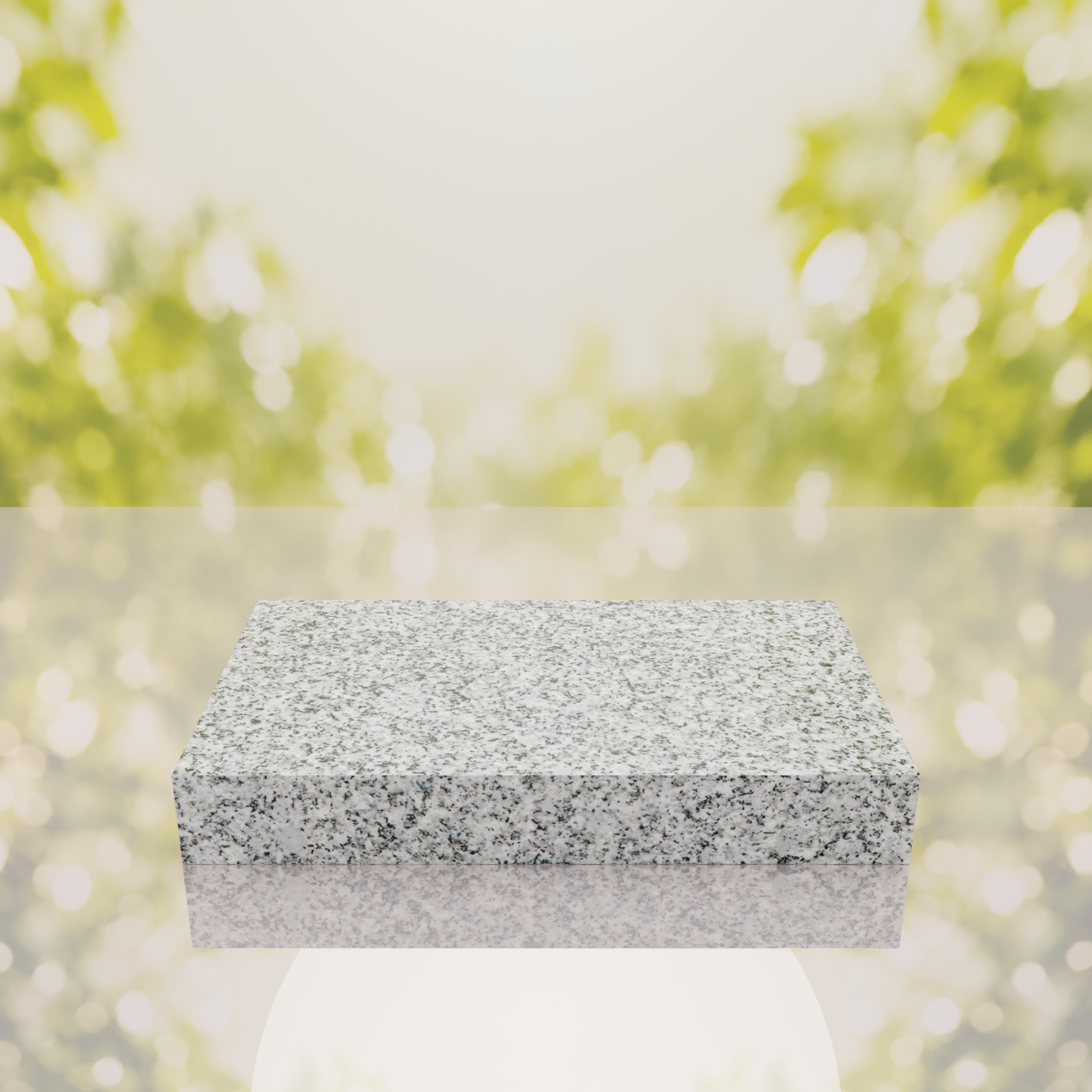 Classic Polished Flat Granite Grave Marker thumbnail 12