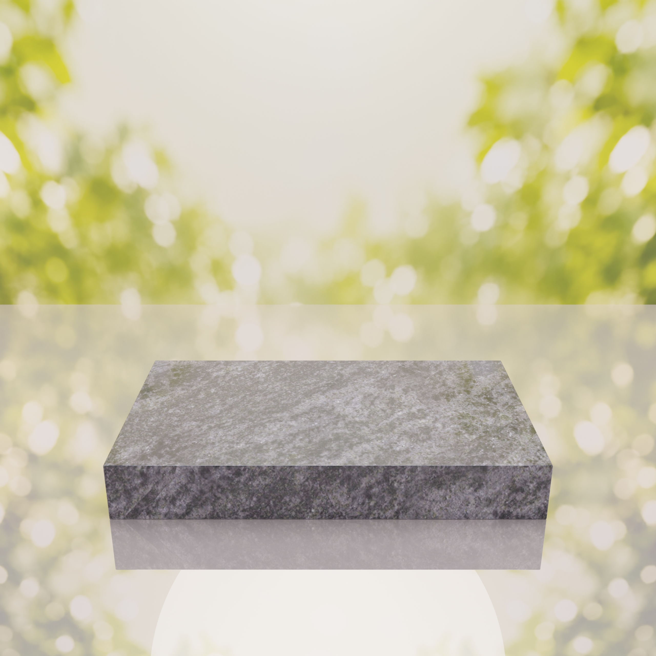 Classic Polished Flat Granite Grave Marker thumbnail 2