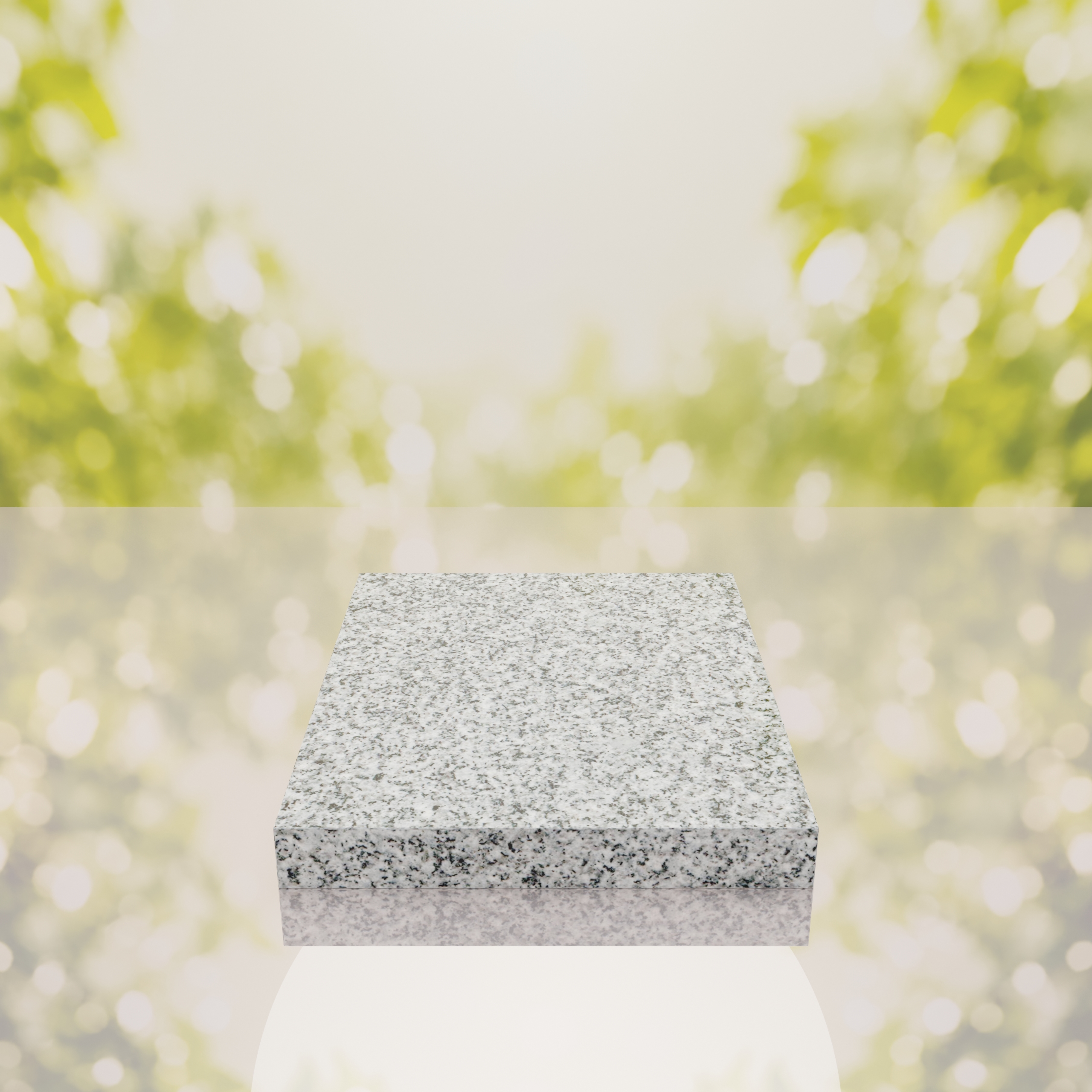 Classic Polished Half Ledger Granite Memorial thumbnail 4